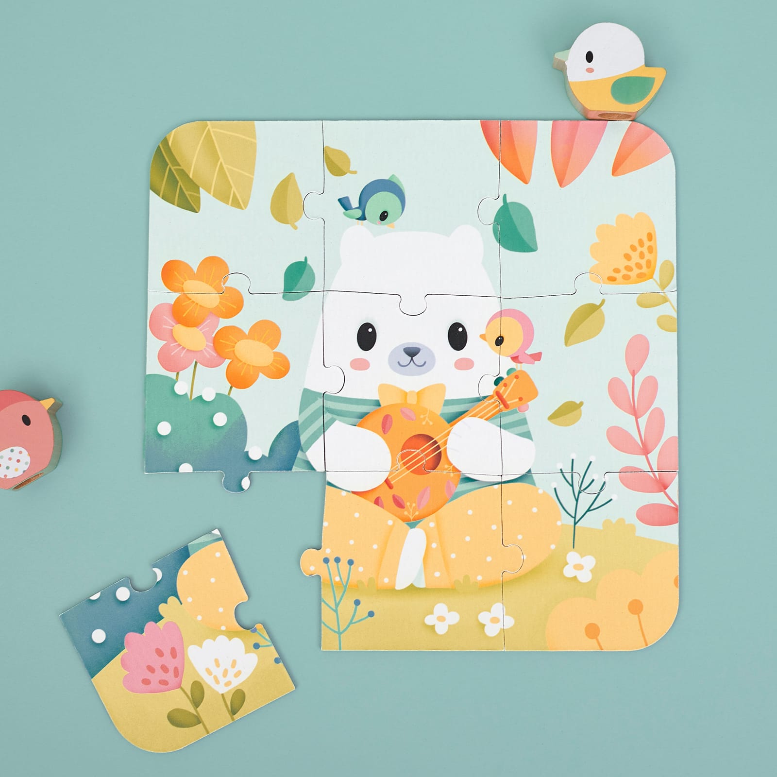 4 Puzzles - Pure Garden Scenes