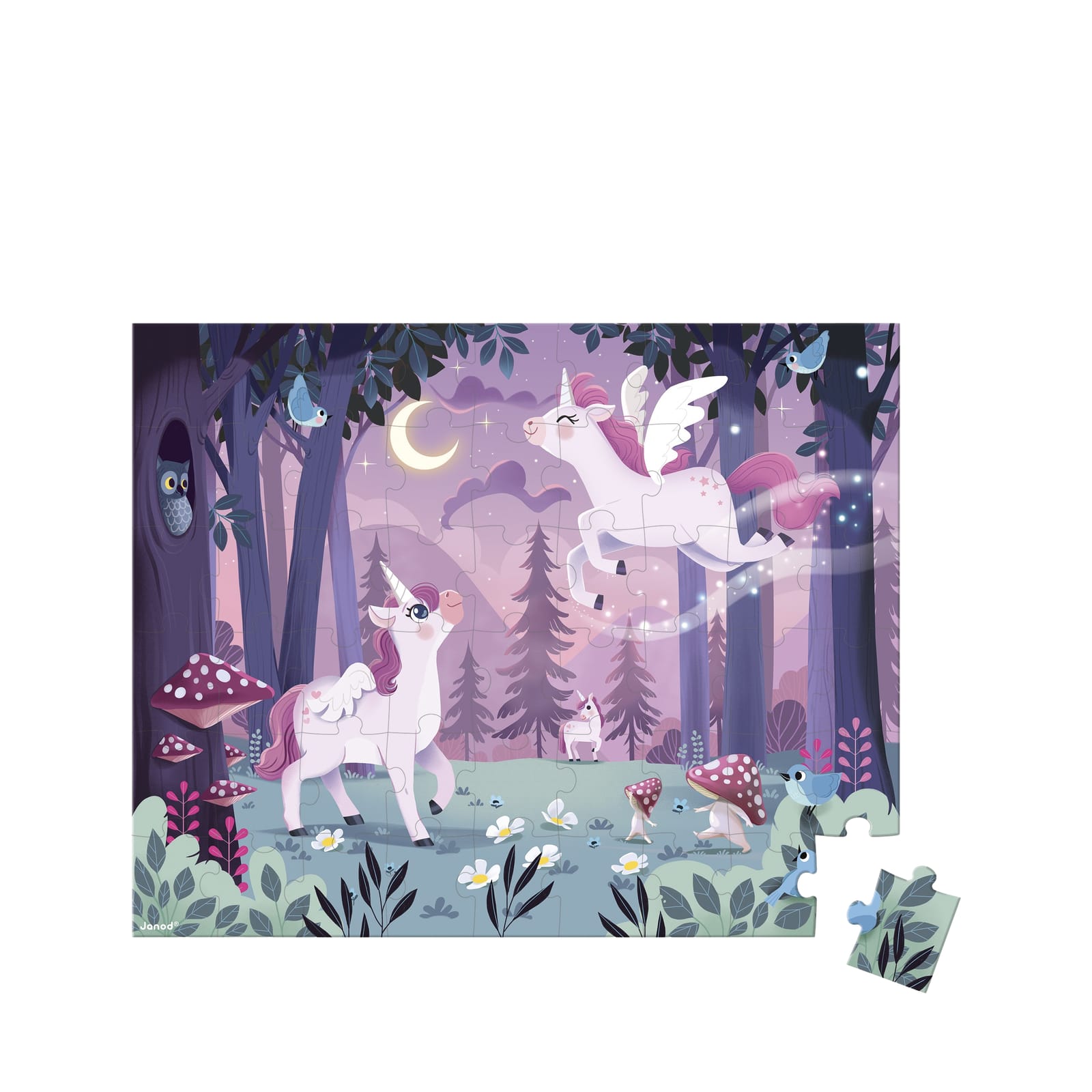 54 Piece Puzzle - Unicorn