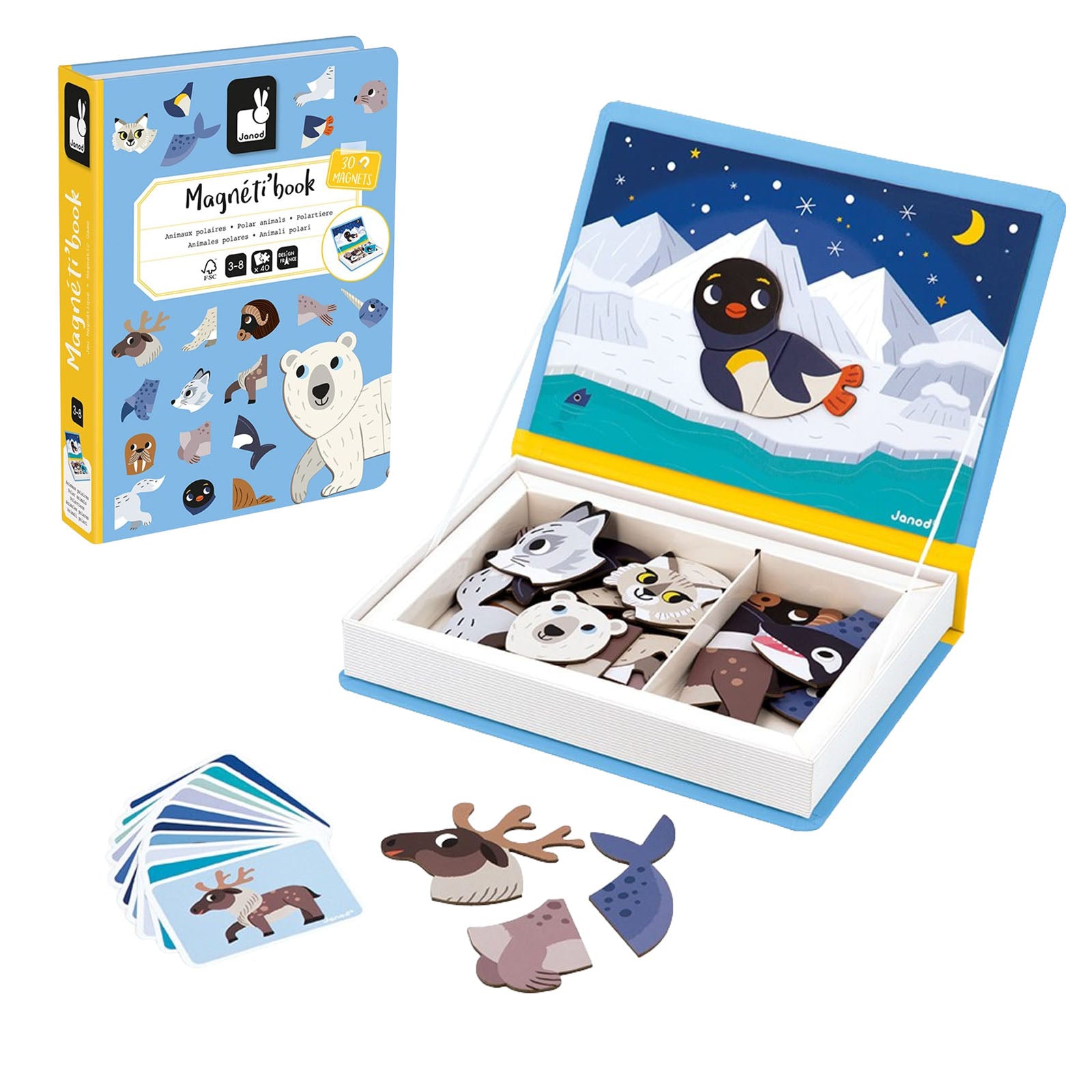 Magnetic Book - Polar Animals
