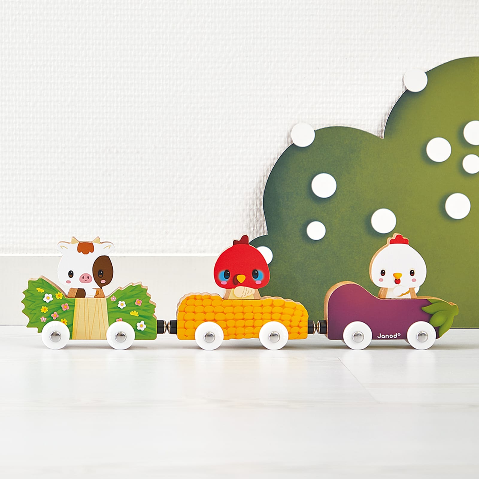 Magnetic Cars - Farm Animals