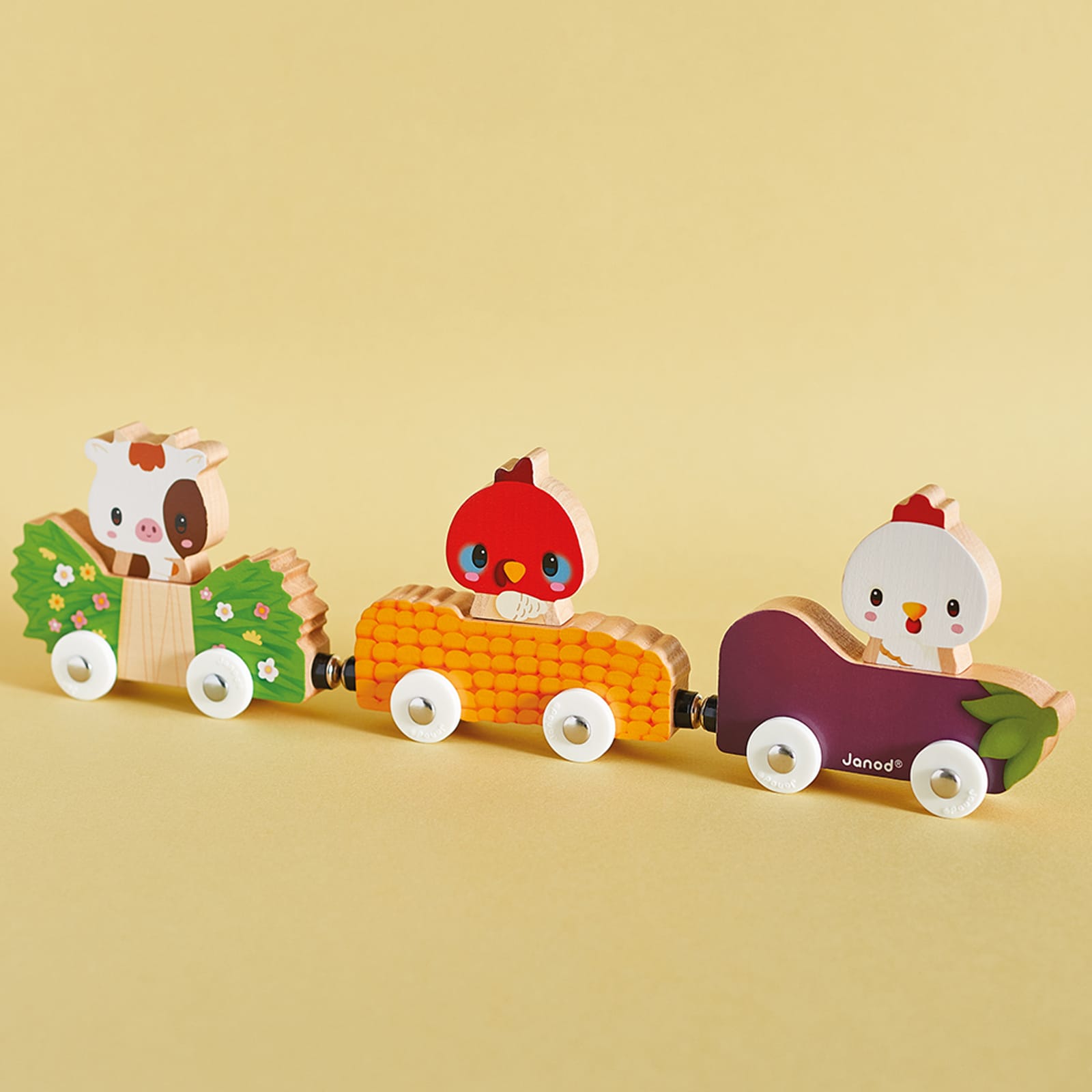 Magnetic Cars - Farm Animals