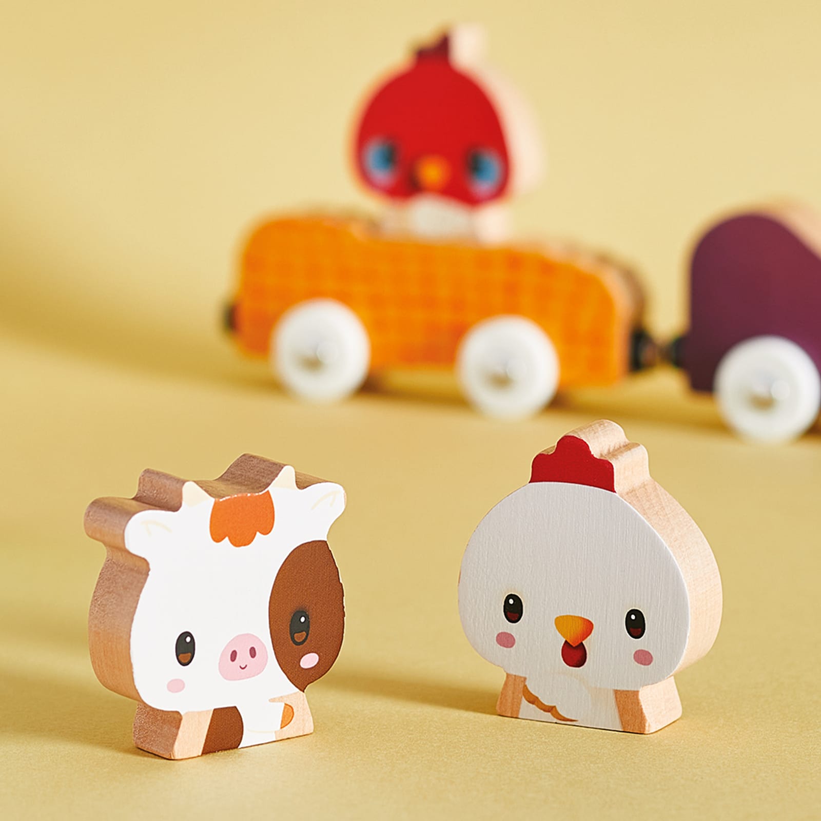 Magnetic Cars - Farm Animals
