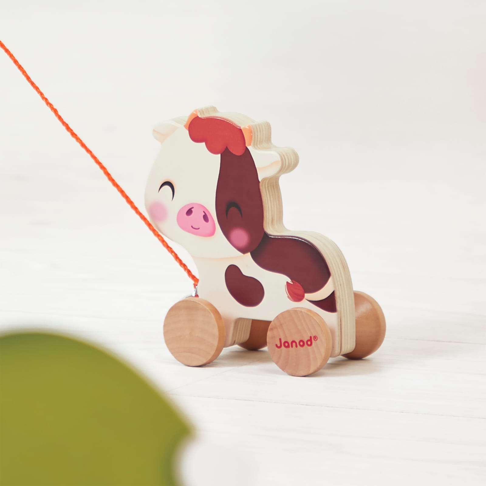 Pull-Along Cow