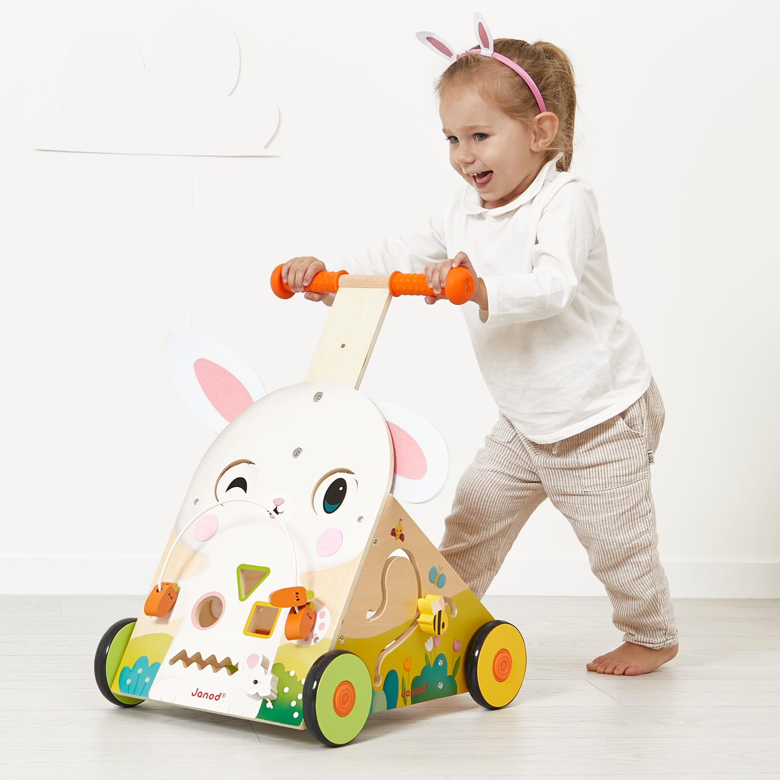 Rabbit Activity Baby Walker