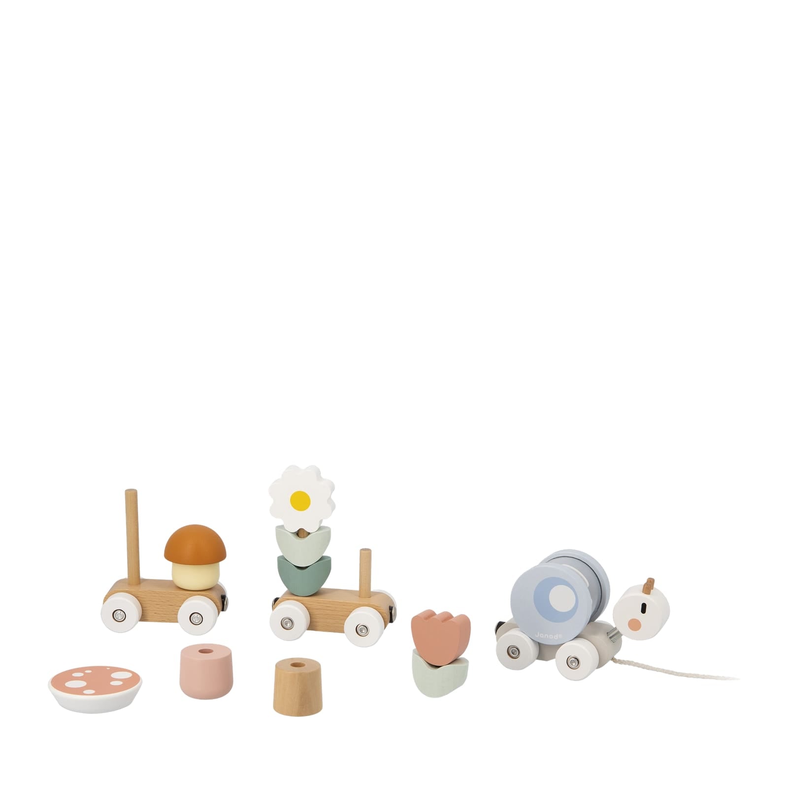 Snail Stacking Train