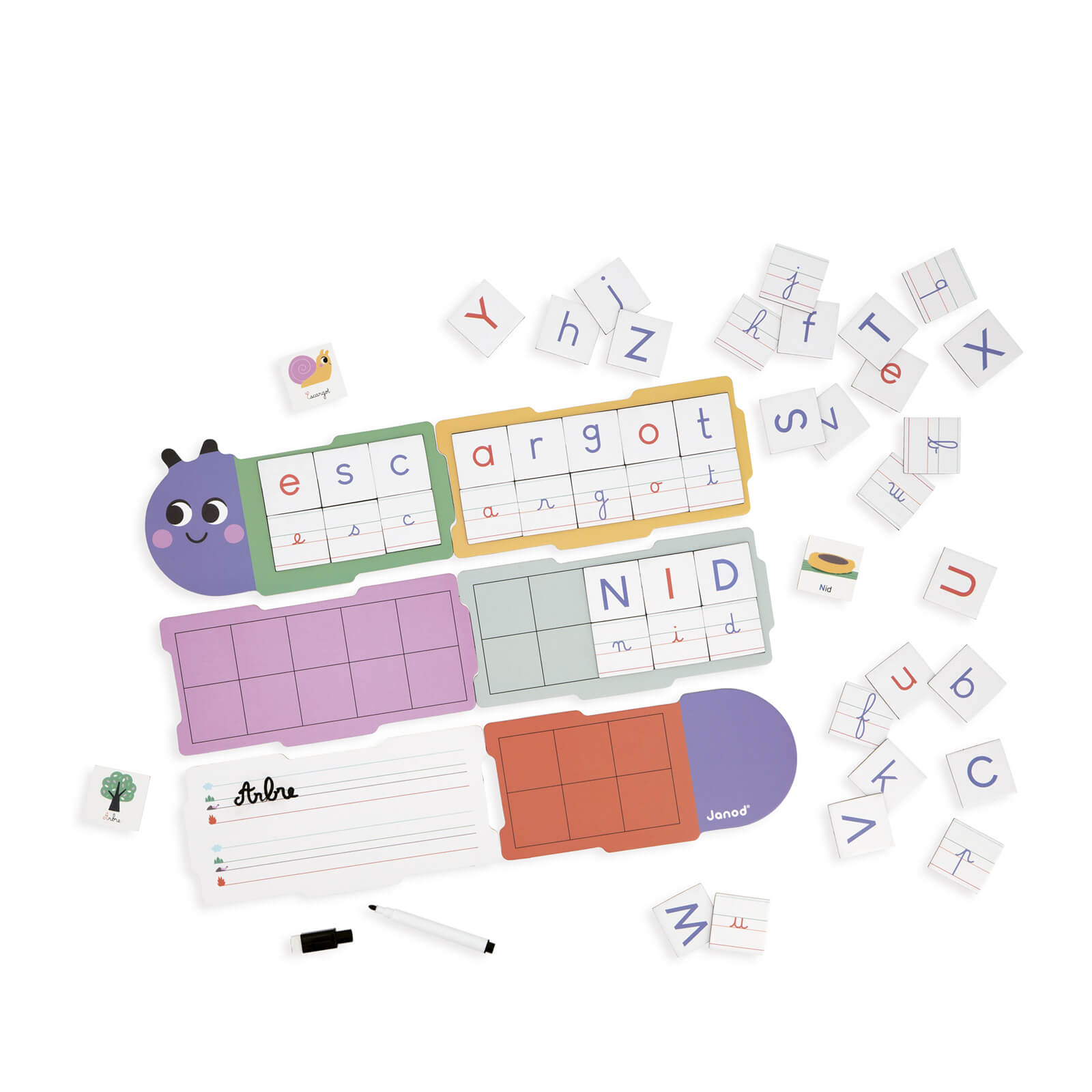 The Writing Caterpillar