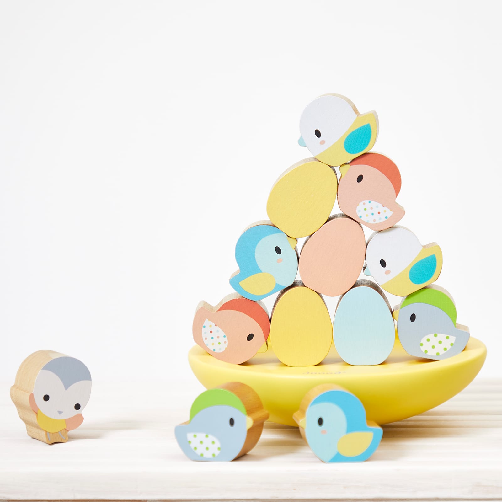 Bird Balancing Stacking Game