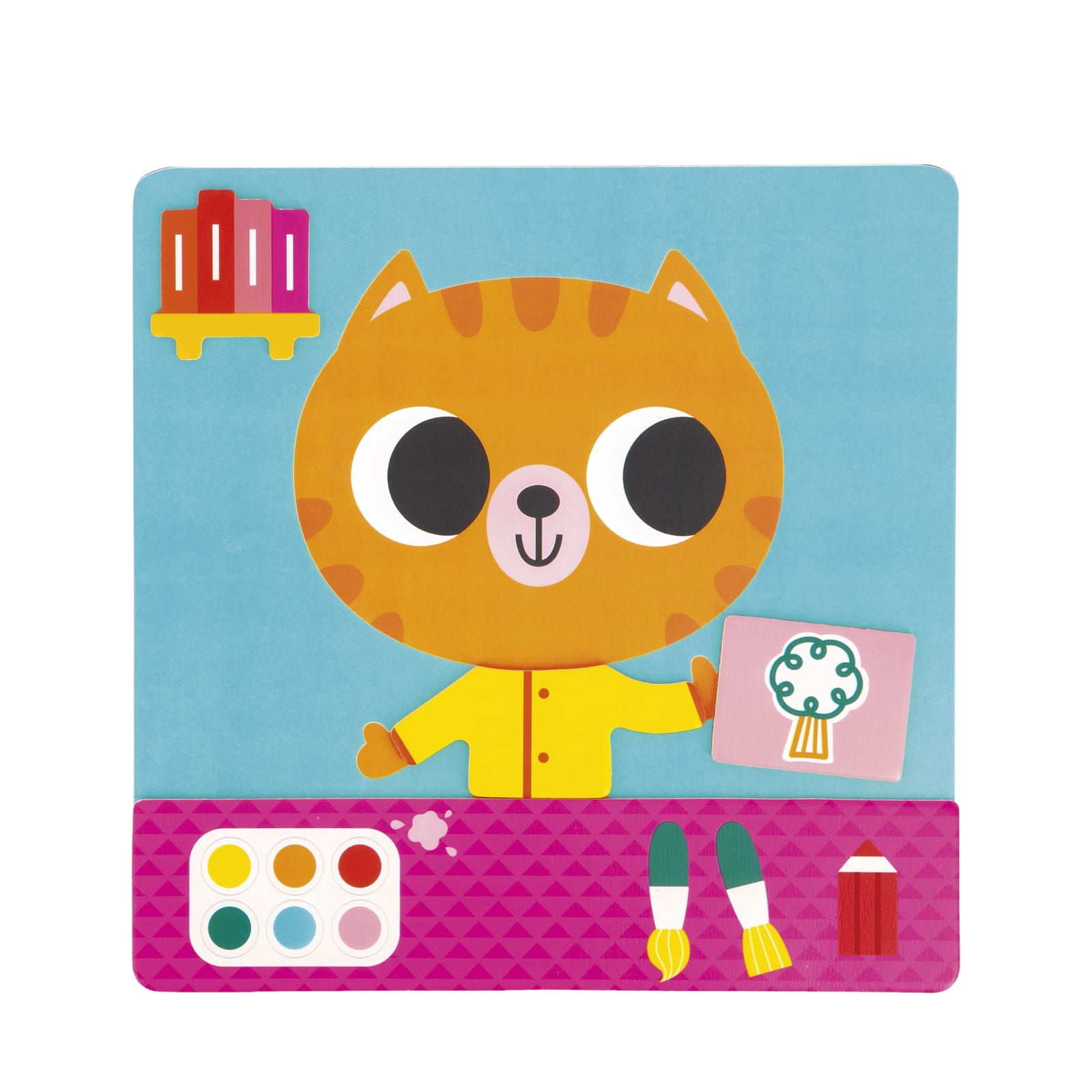 Magnetic Daily Routines Cat