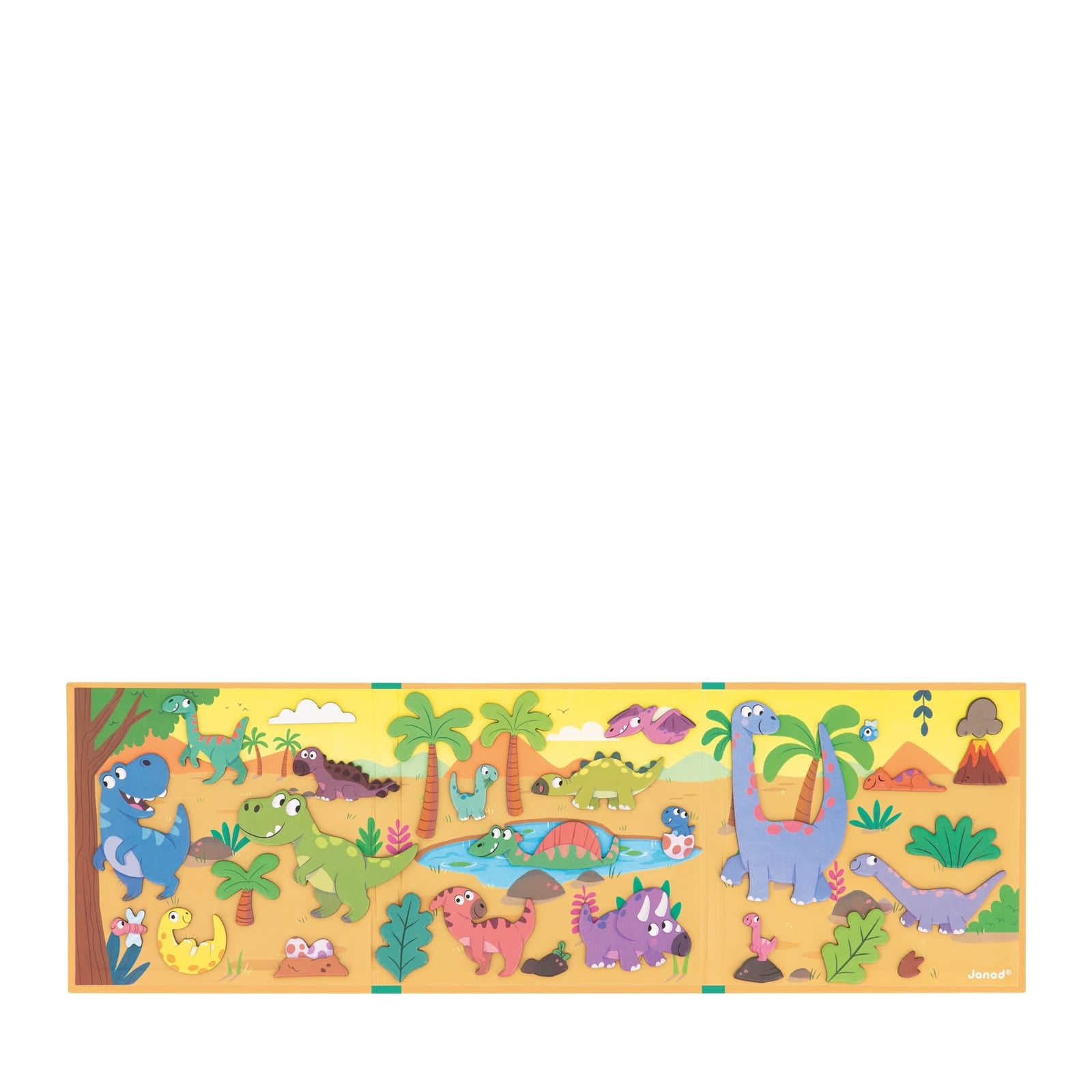 Magnetic Story Board Book - Dinosaurs