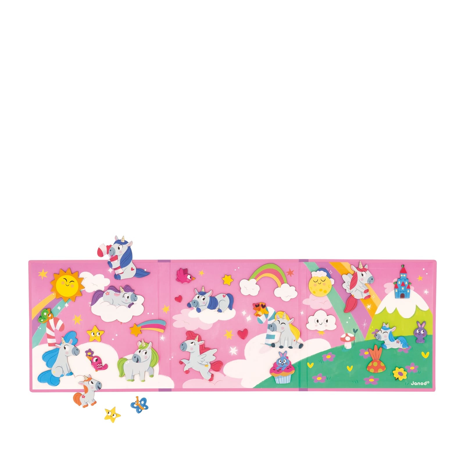 Magnetic Story Board Book - Unicorns