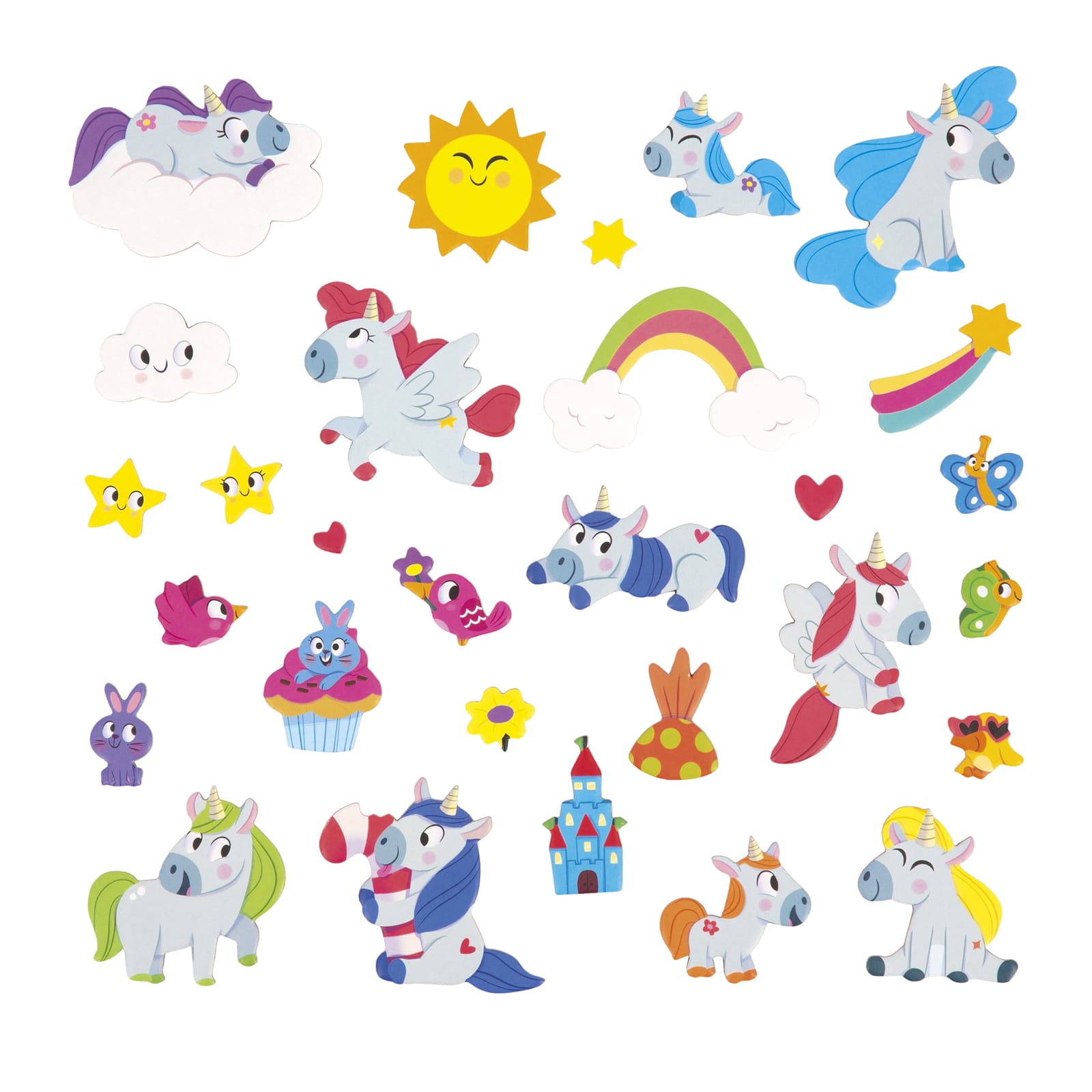 Magnetic Story Board Book - Unicorns