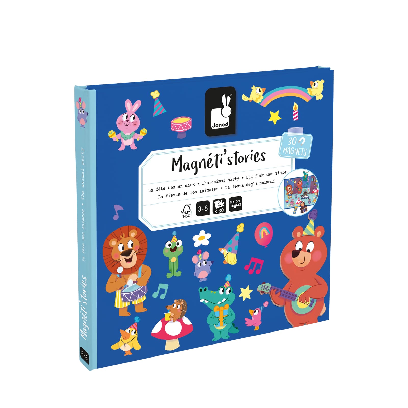 Magnetic Story Board Book - The Animal Party