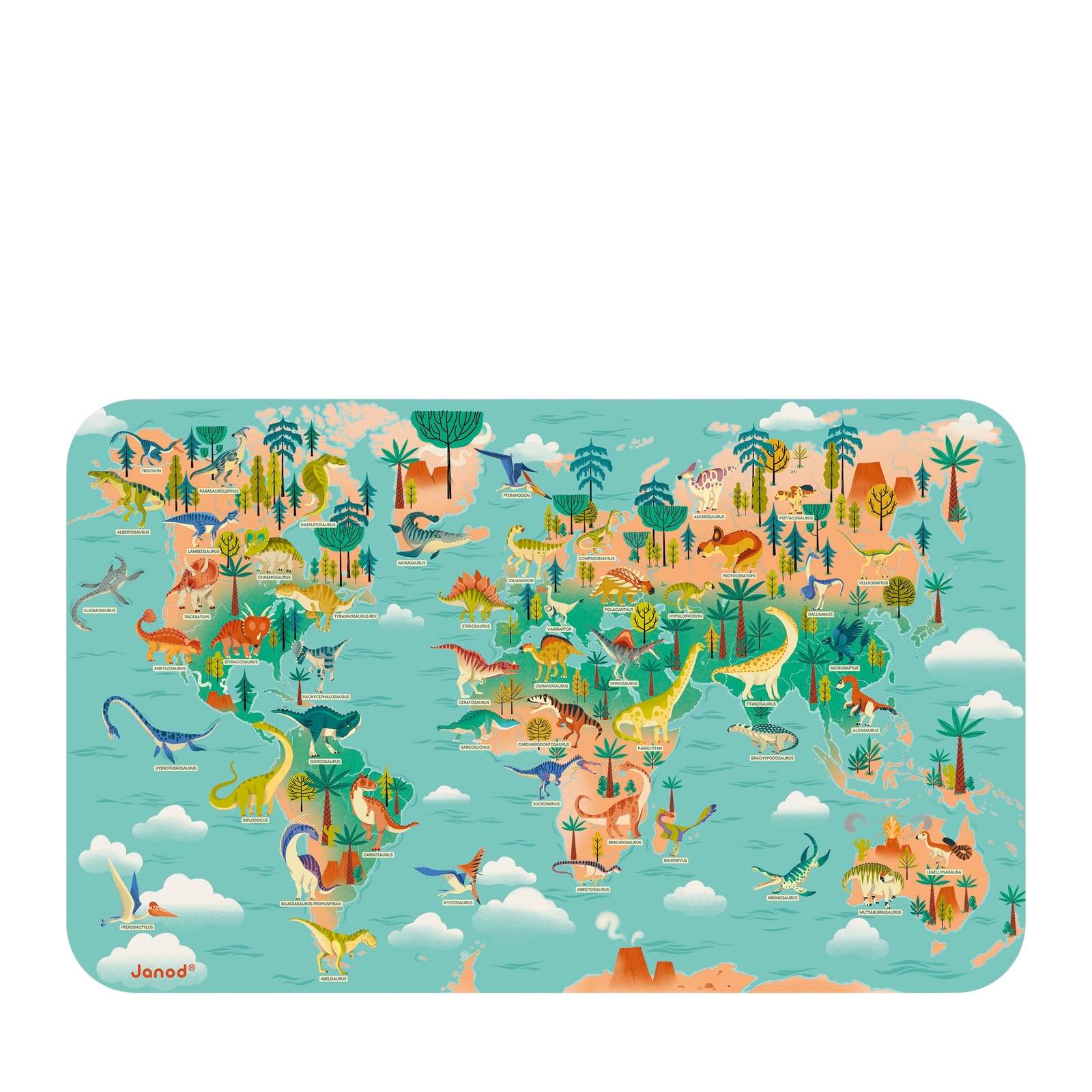 Magnetic Dino Planisphere