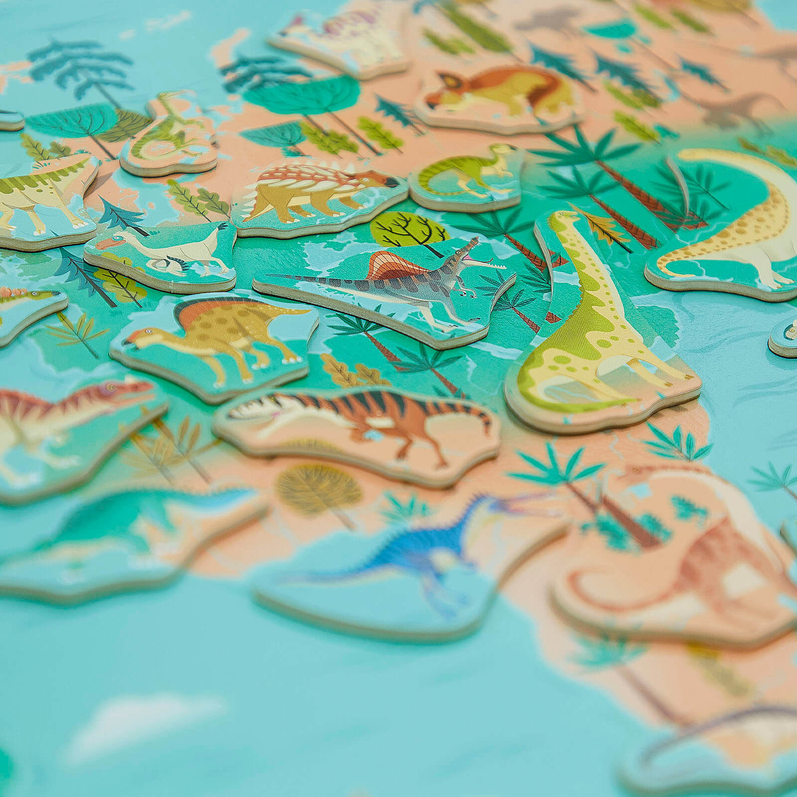 Magnetic Dino Planisphere
