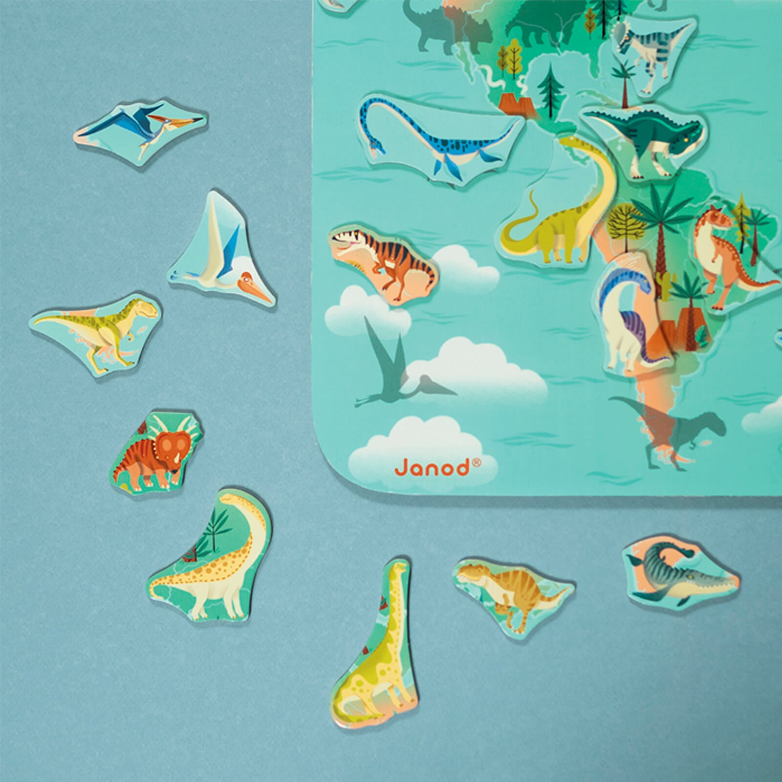 Magnetic Dino Planisphere