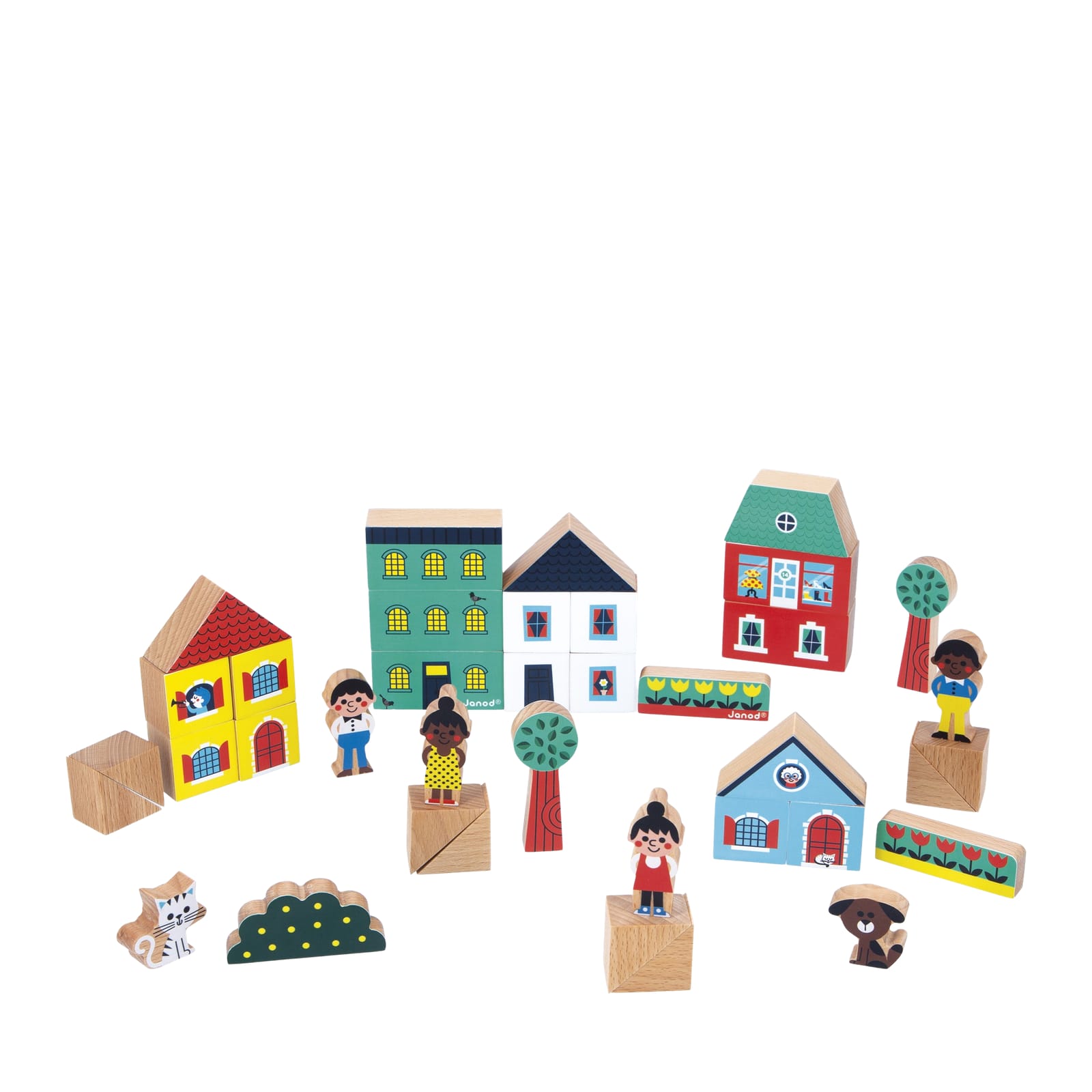 City Wooden Blocks