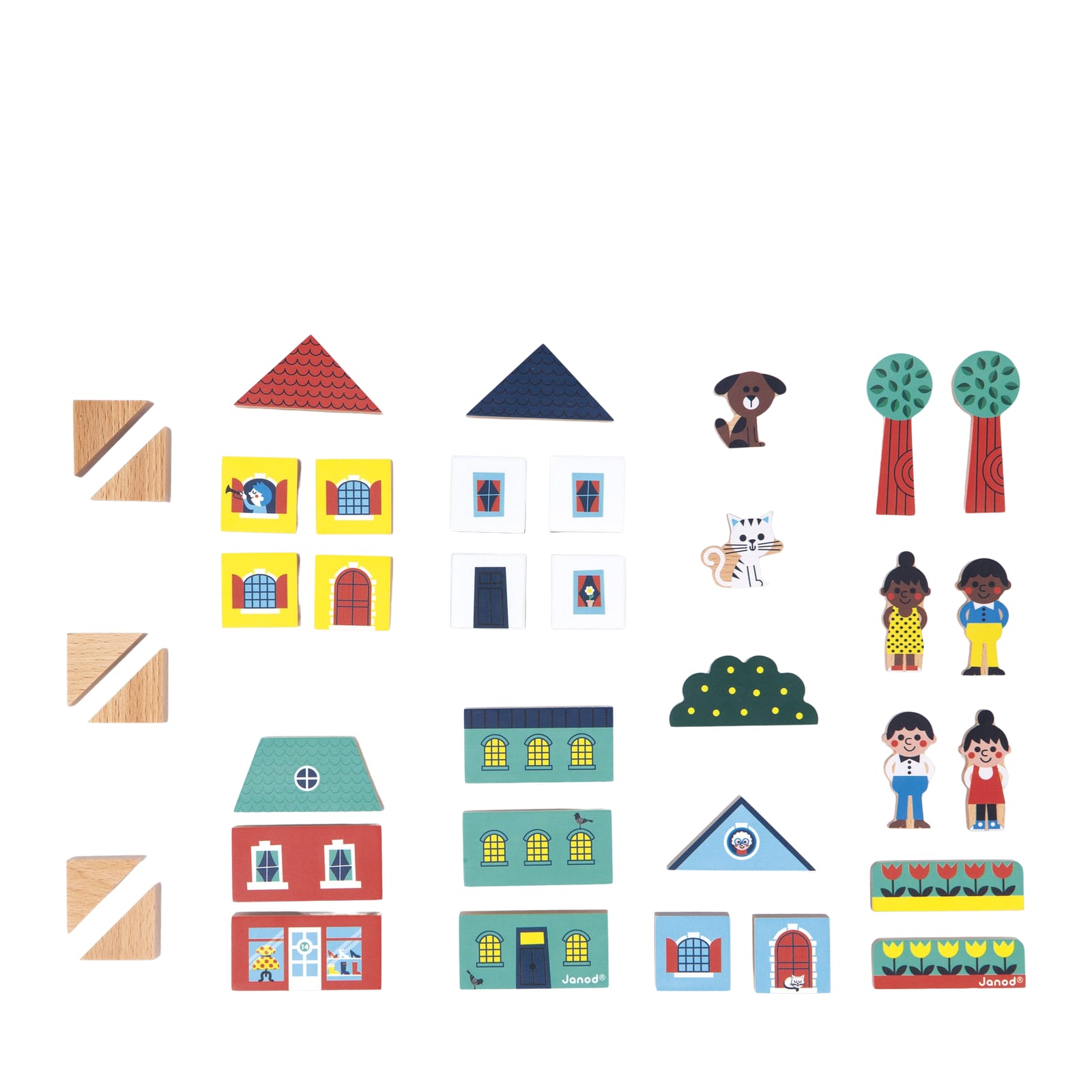 City Wooden Blocks