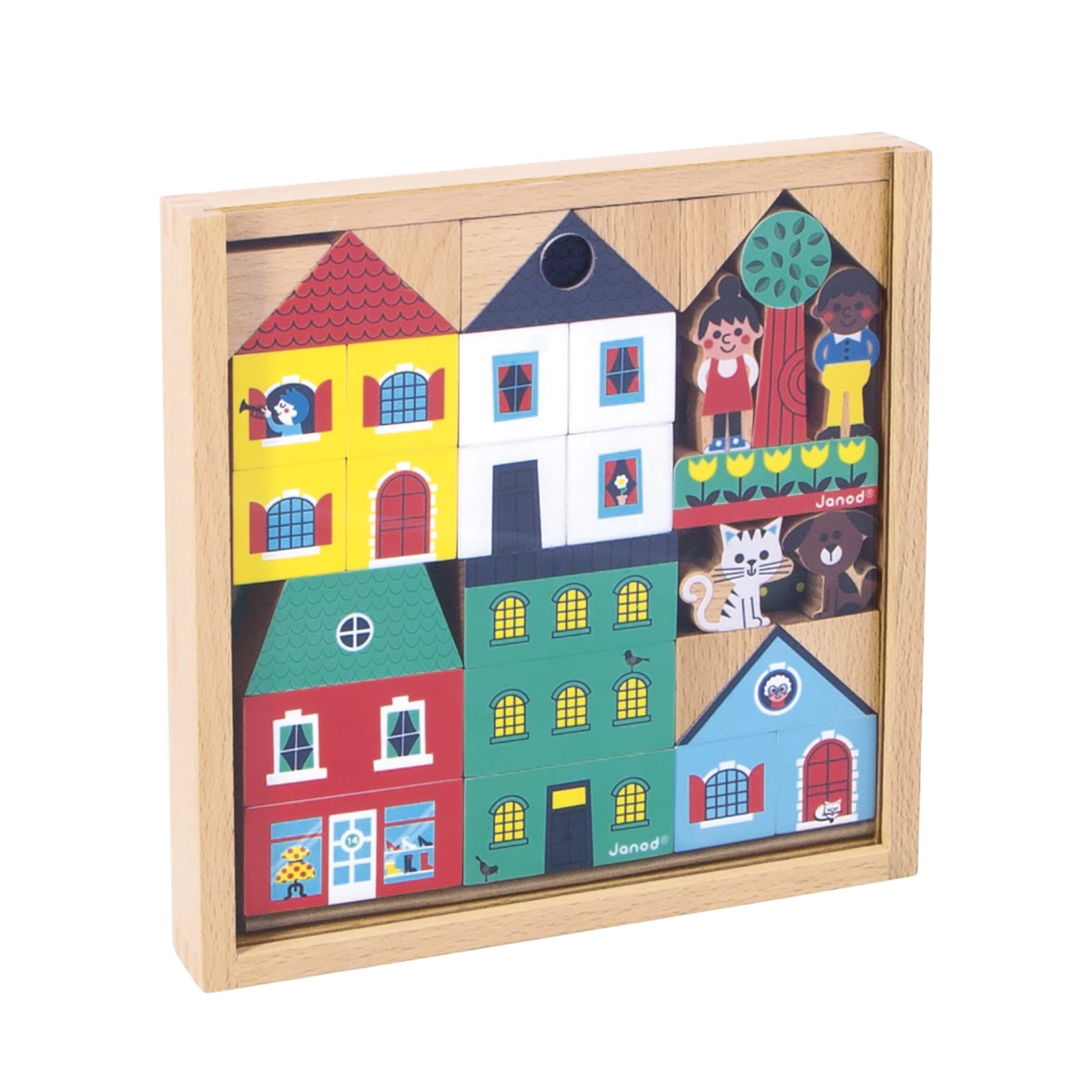 City Wooden Blocks