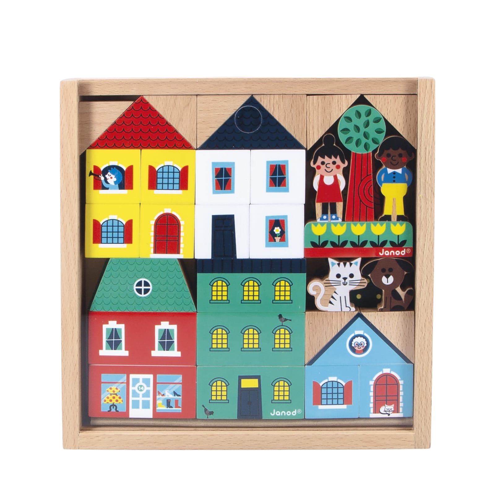 City Wooden Blocks
