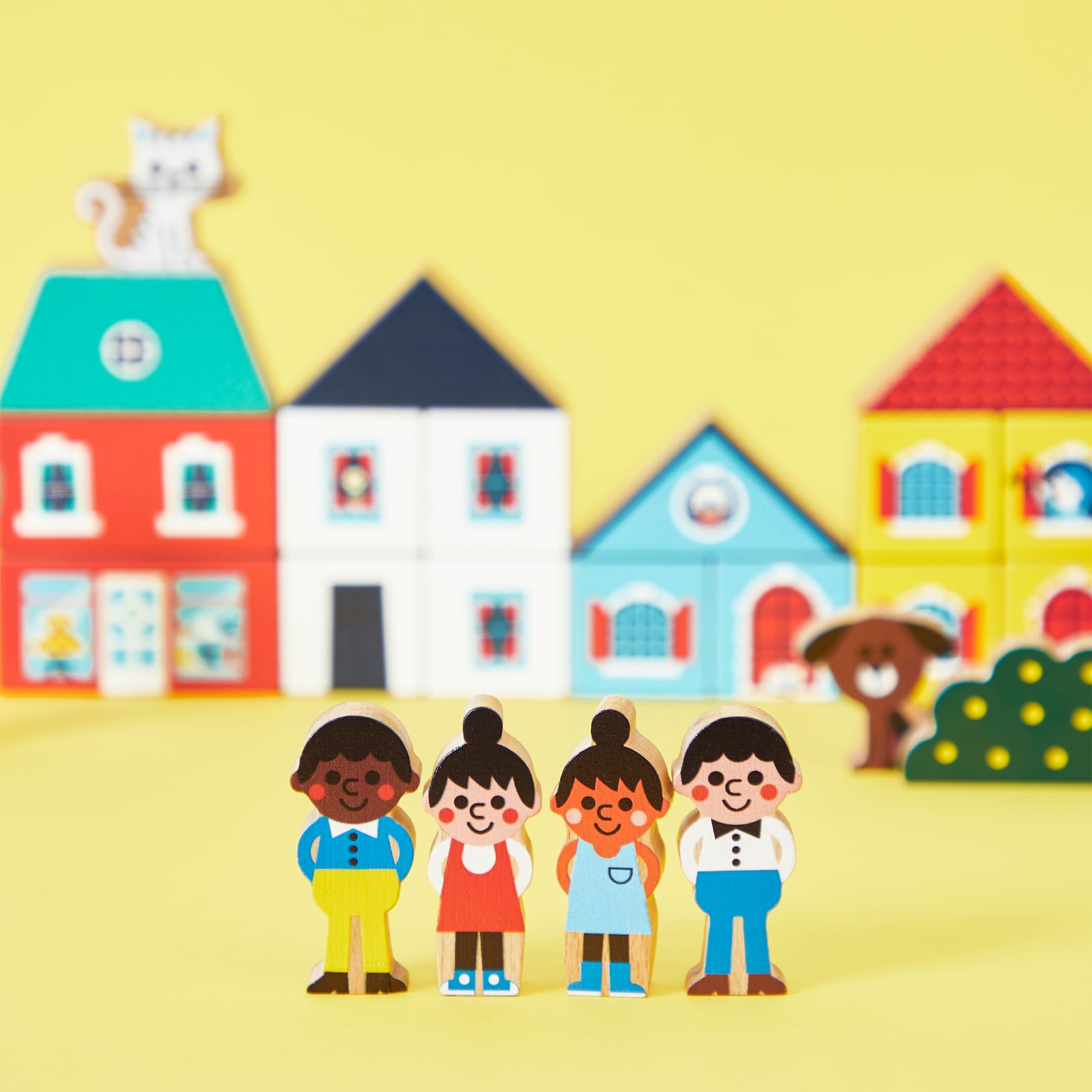 City Wooden Blocks