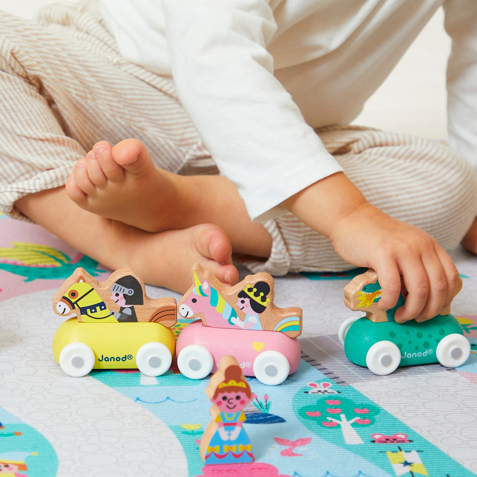 Push Along Princess Car