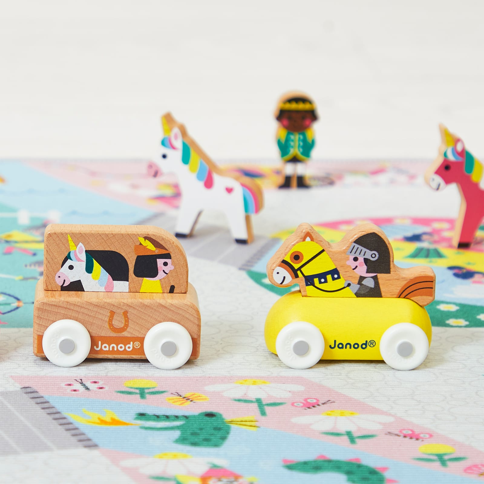 Push Along Princess Car