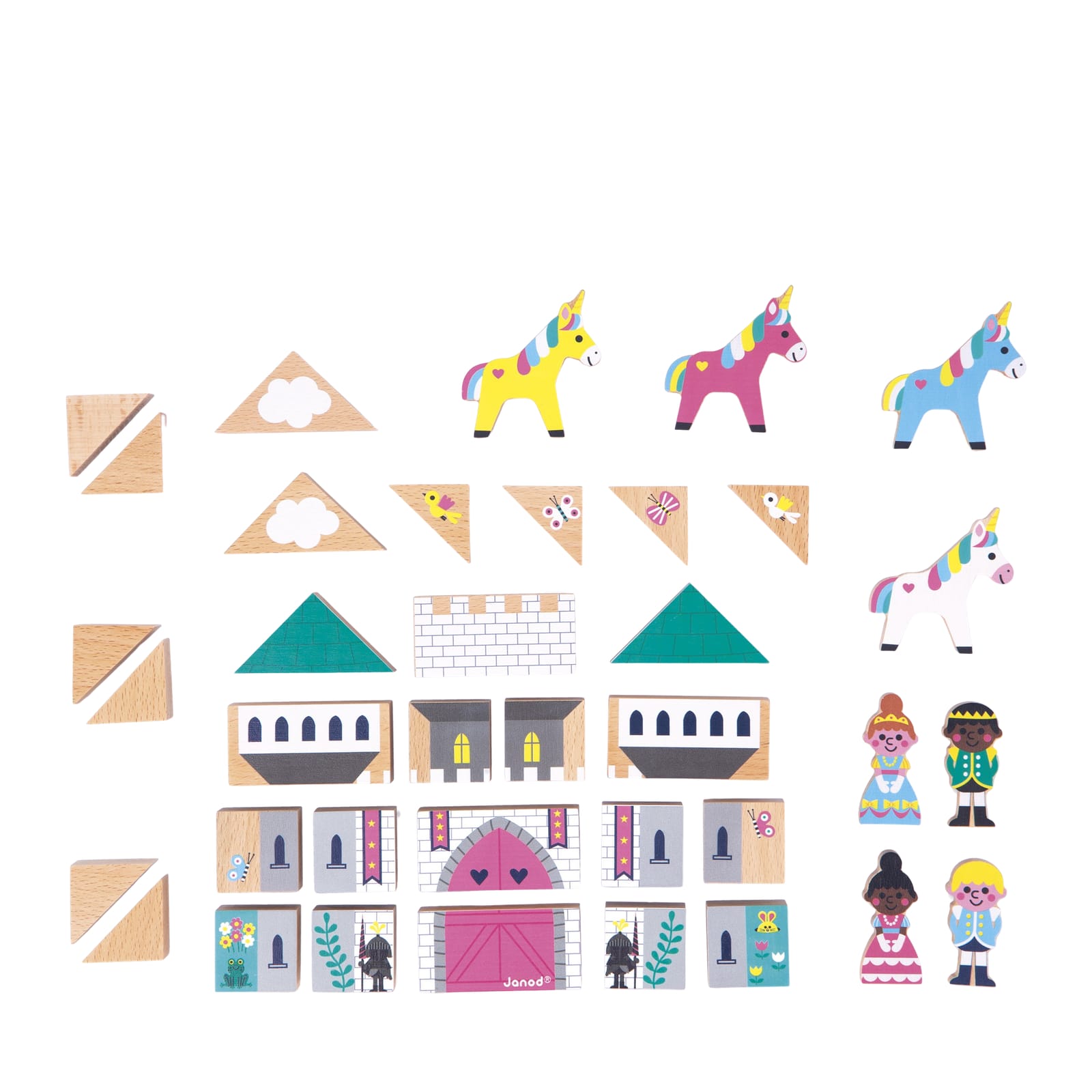 Enchanted Kingdom Wooden Blocks