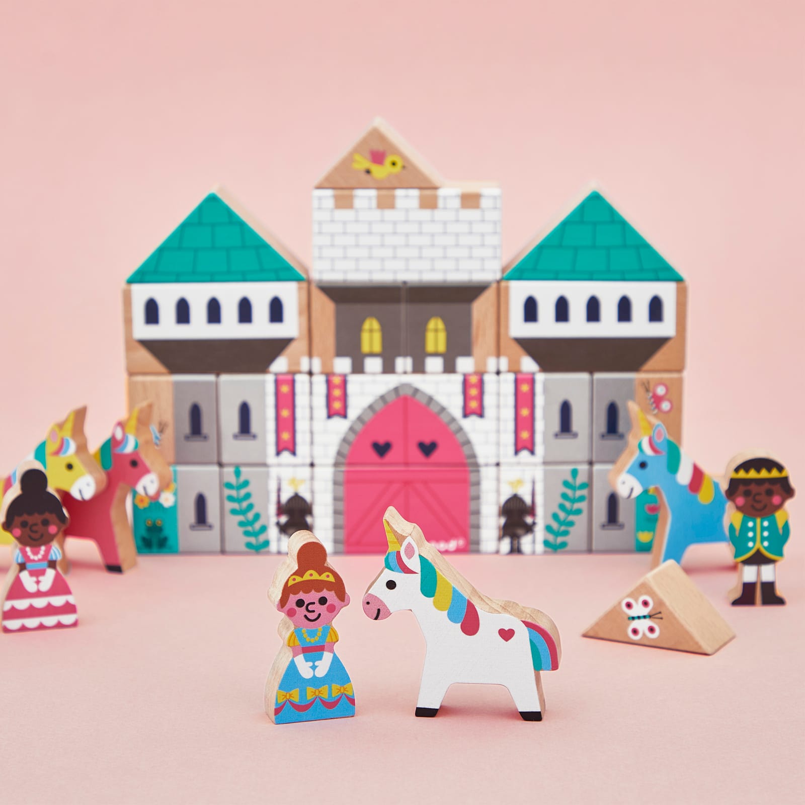Enchanted Kingdom Wooden Blocks