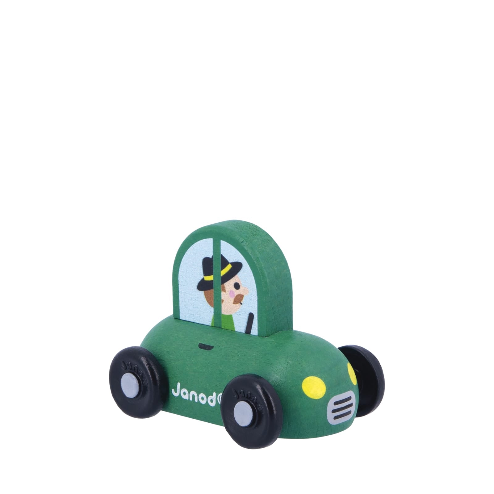 Push Along Green Car