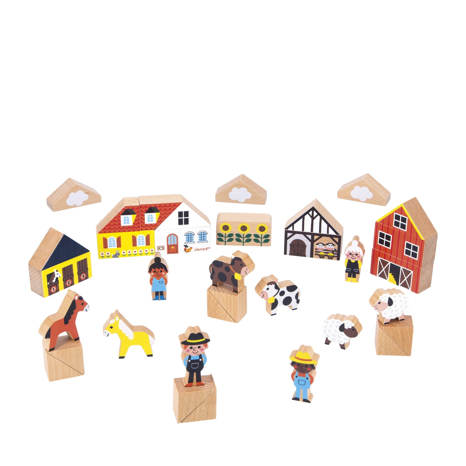 Countryside Wooden Blocks
