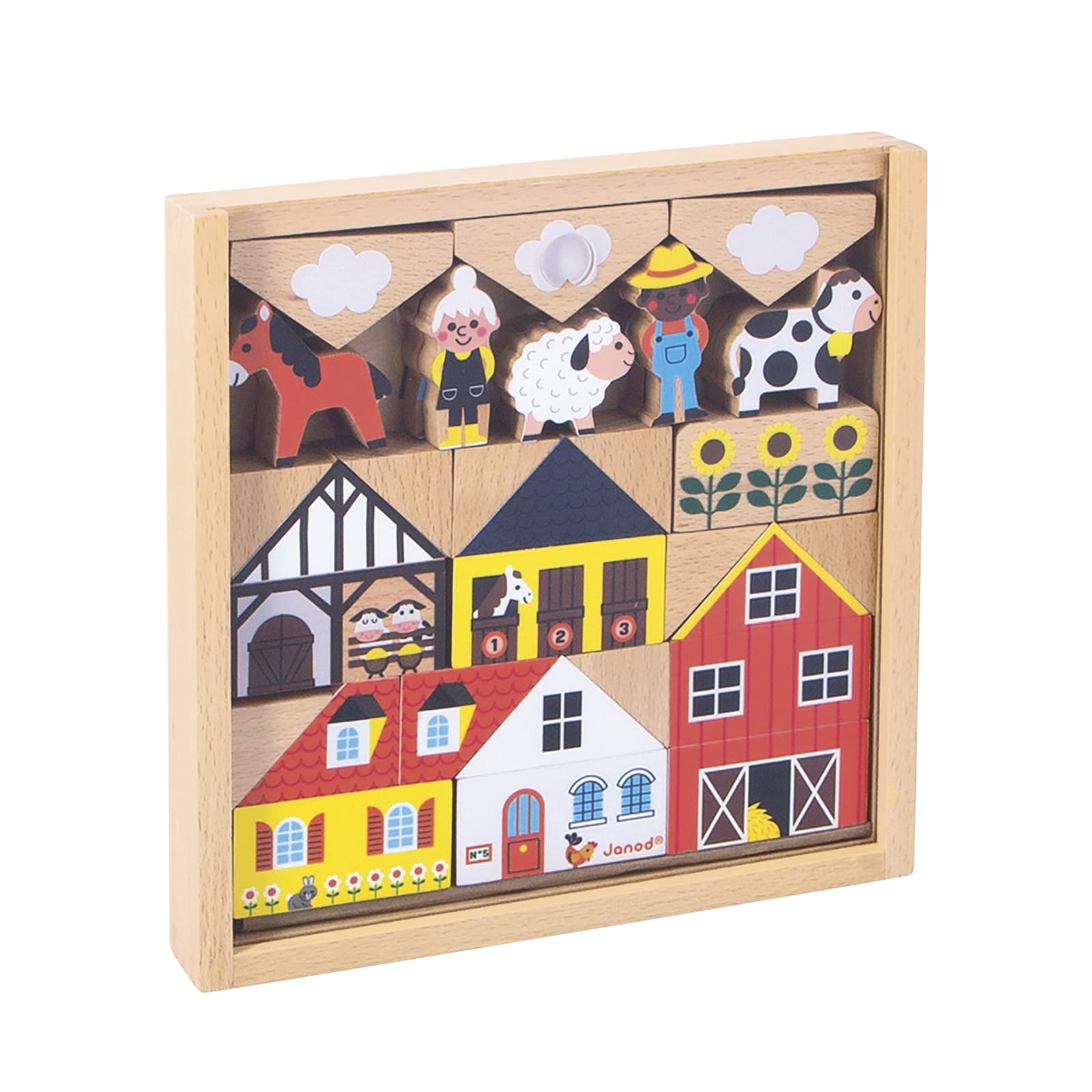 Countryside Wooden Blocks
