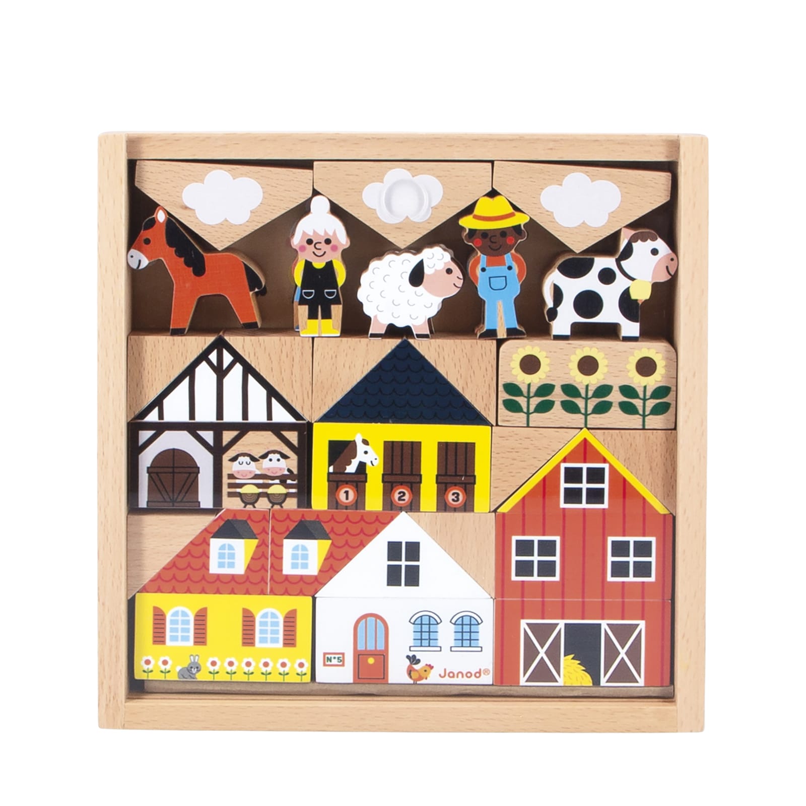 Countryside Wooden Blocks