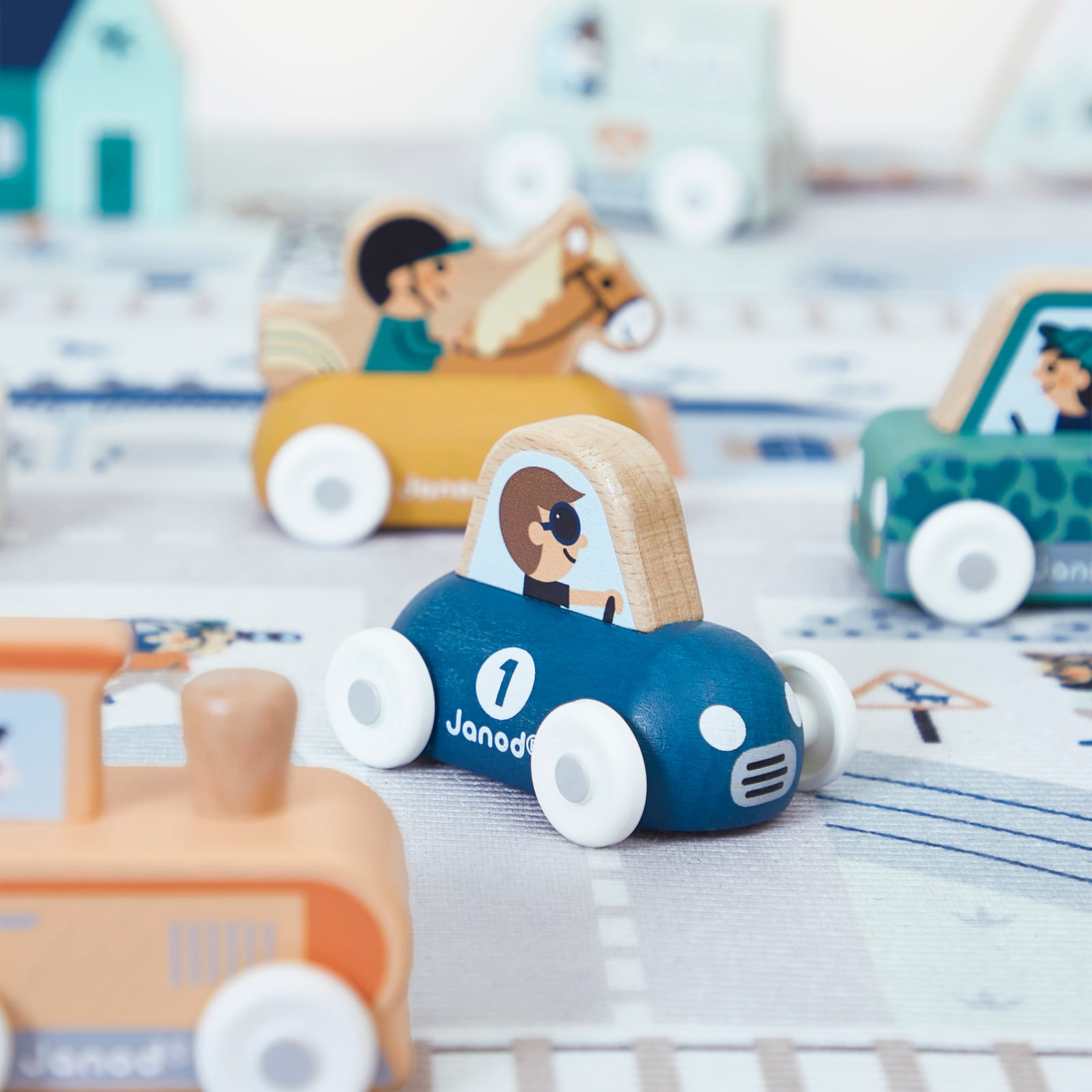 Push Along Sports Car