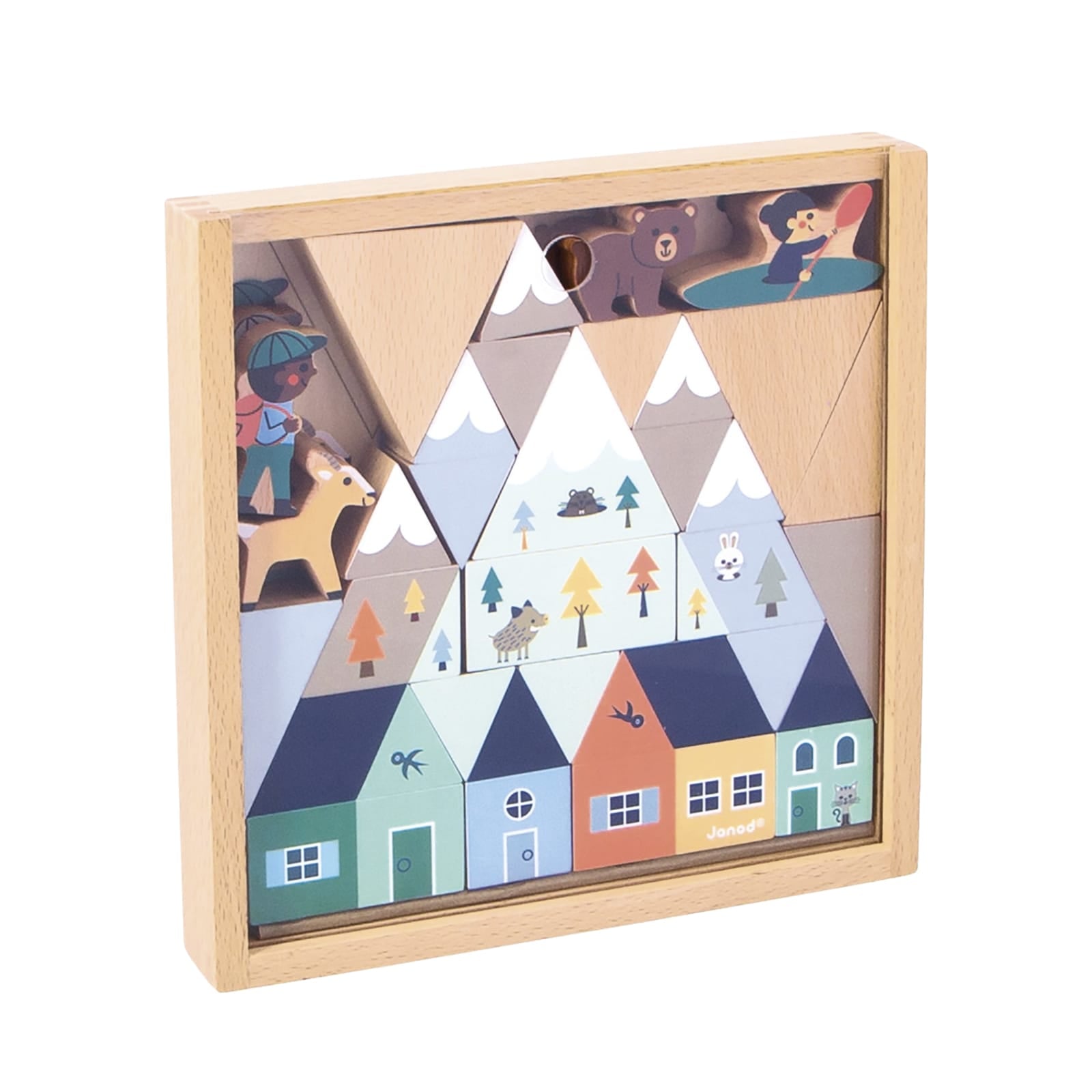 Mountain Valley Wooden Blocks