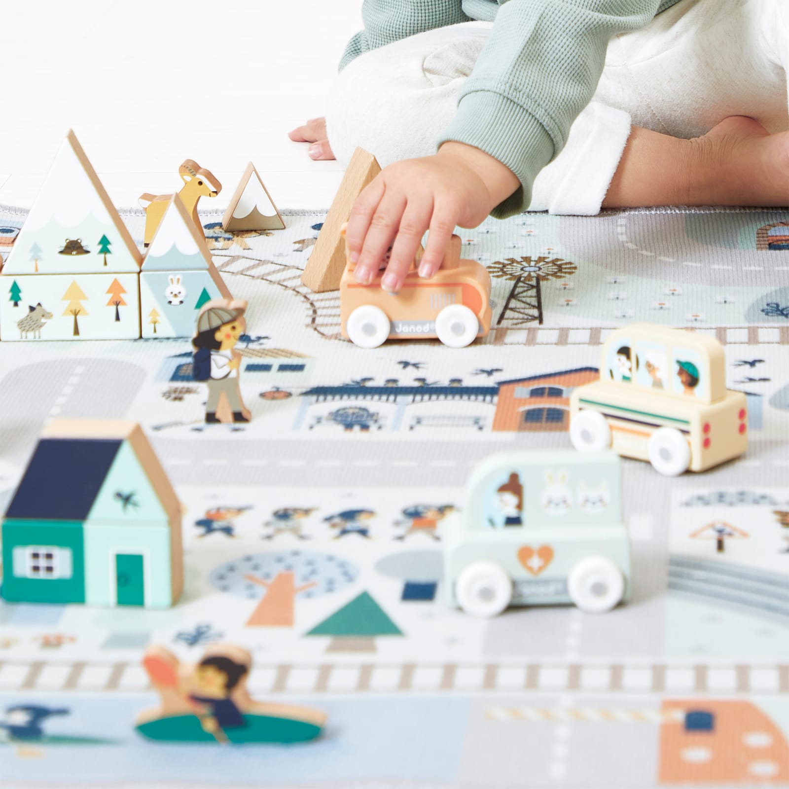 Mountain Valley Wooden Blocks