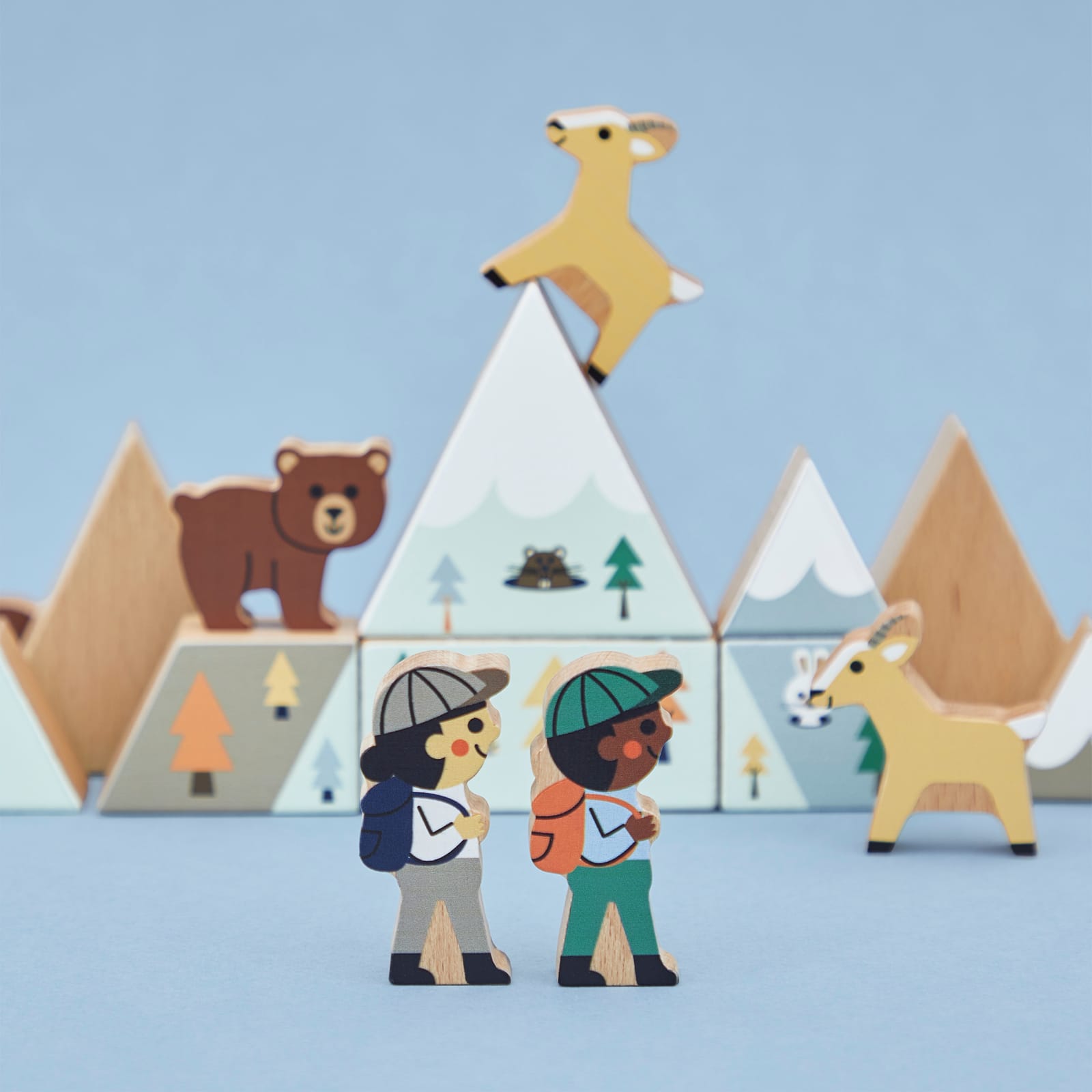 Mountain Valley Wooden Blocks
