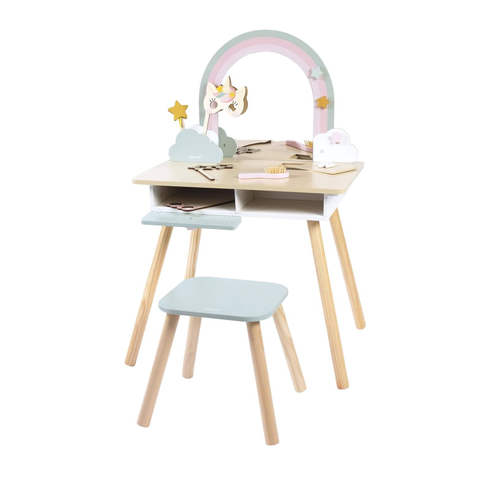 Dressing Table and Accessories - Unicorn