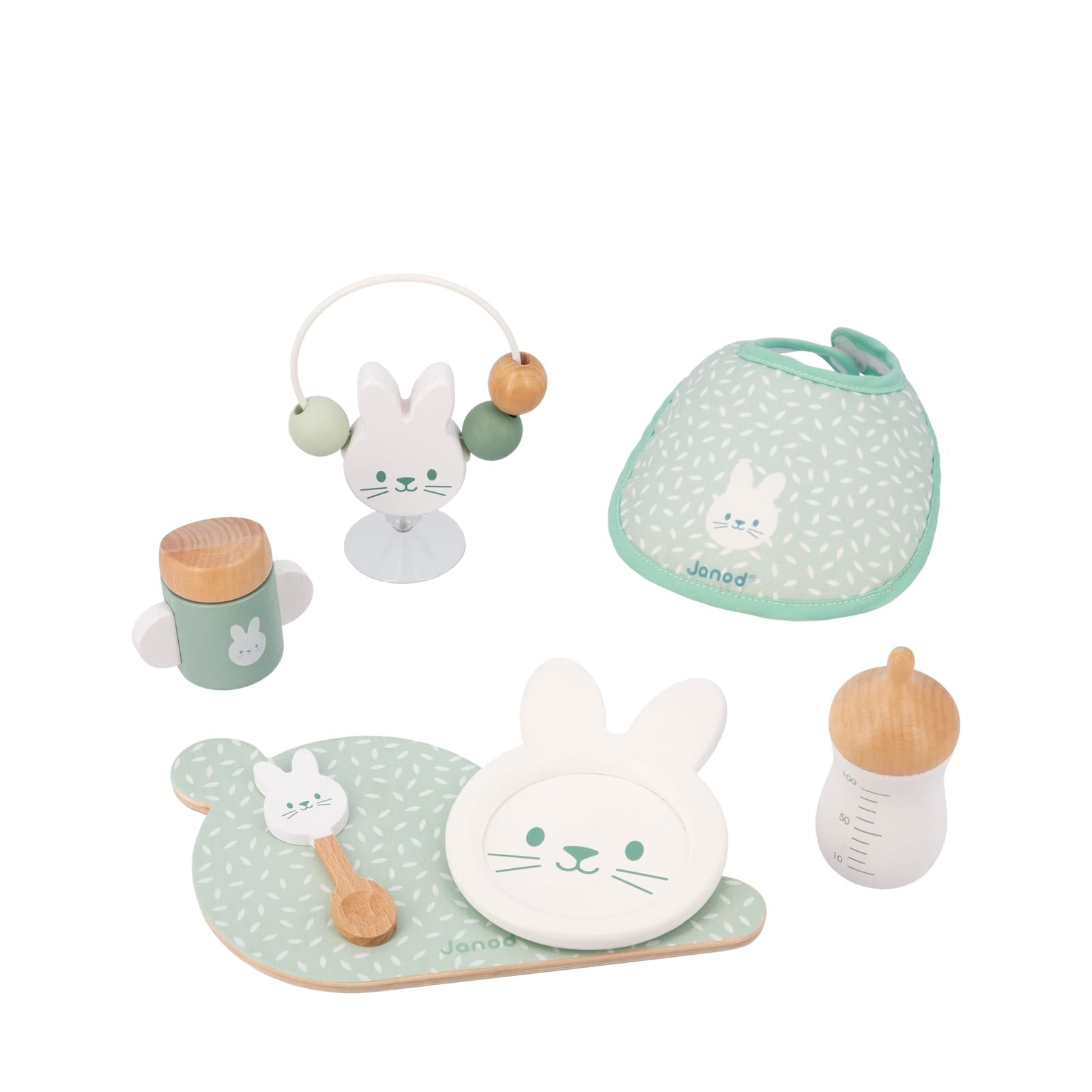 Feeding Doll Set - Green