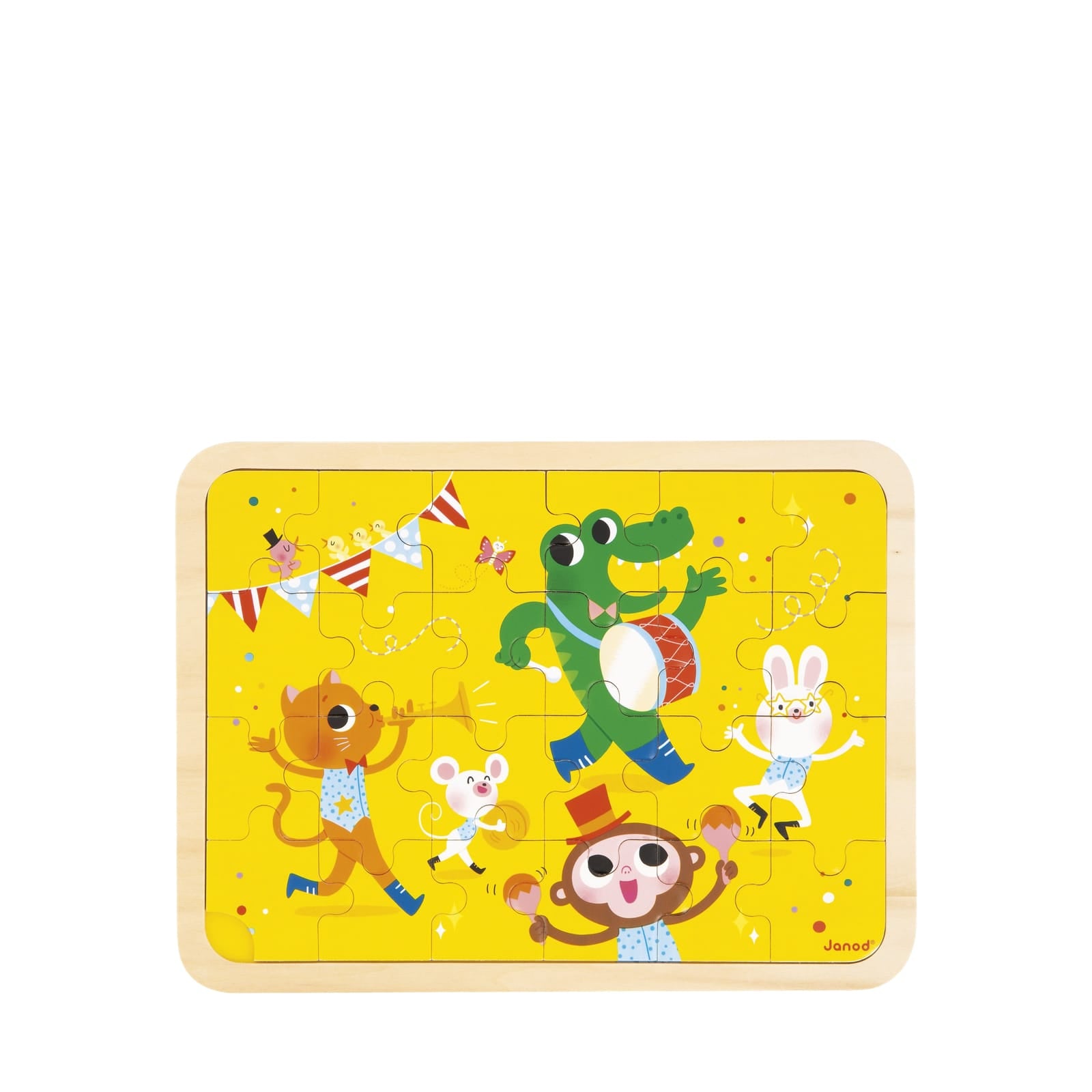Wooden 24 Piece Puzzle - Party Time
