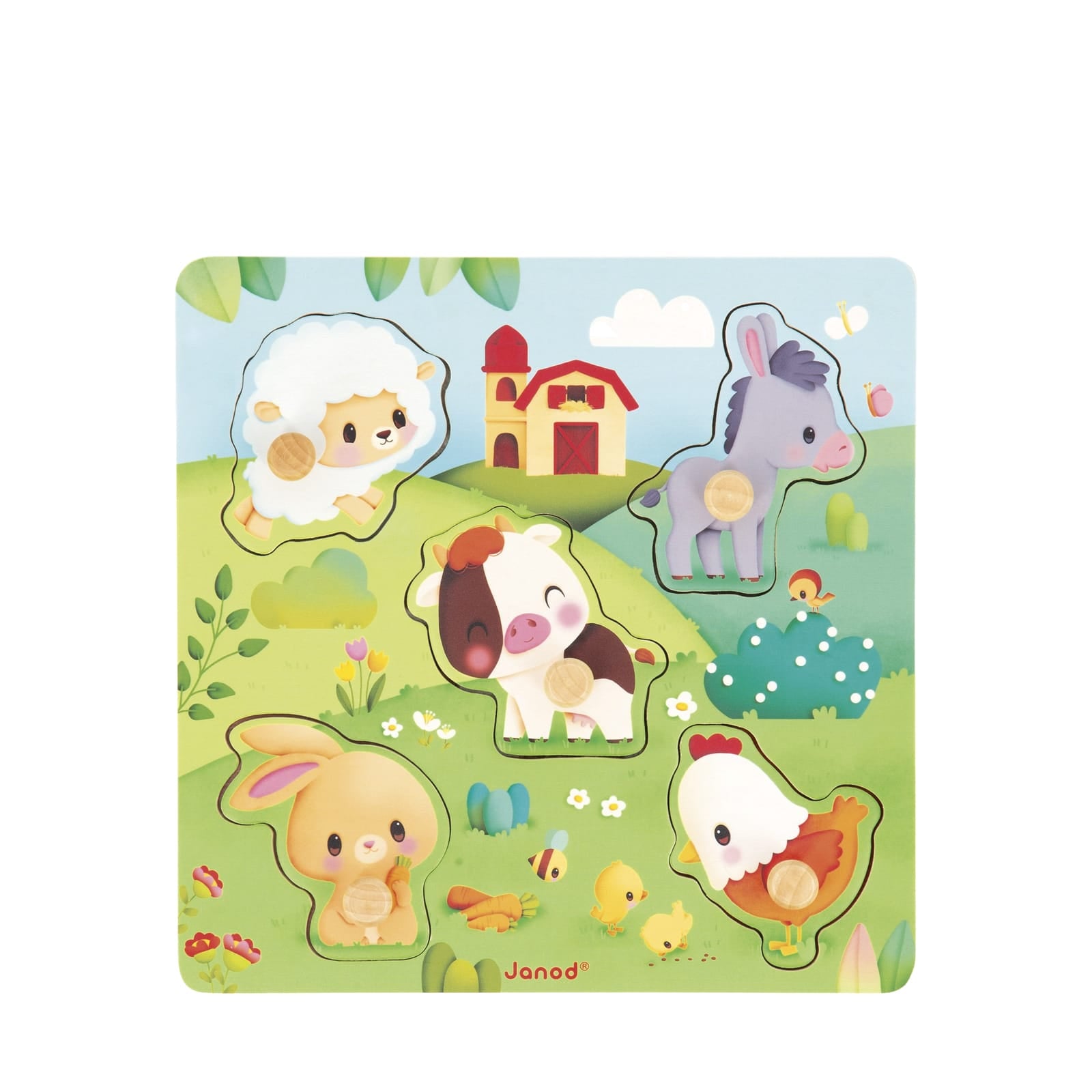 Tactile Farm Puzzle