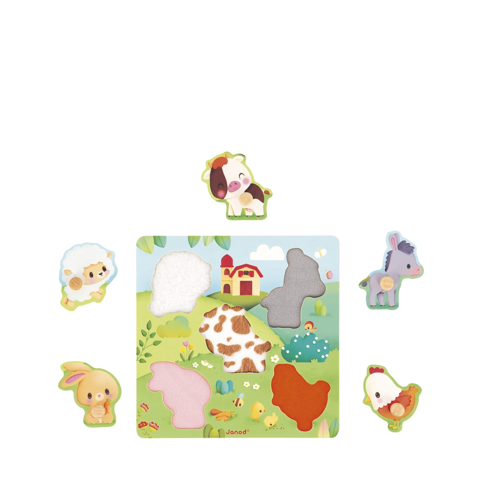 Tactile Farm Puzzle