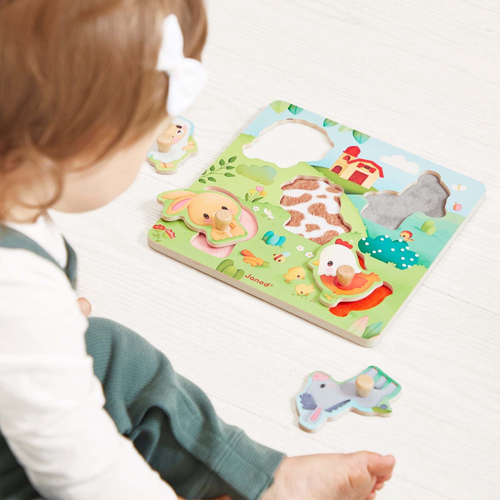 Tactile Farm Puzzle