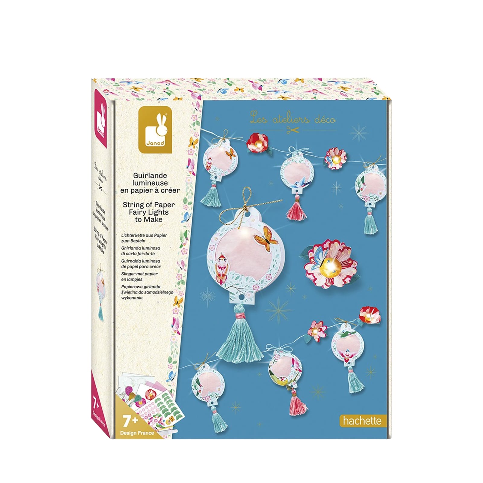 String of Paper Fairy Lights To Make