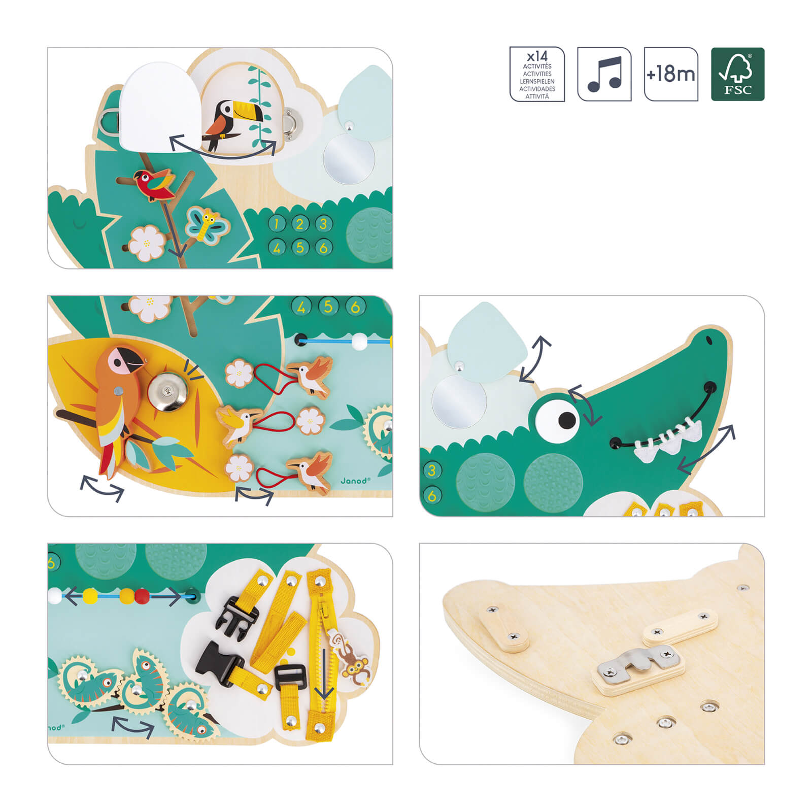 Crocodile Activity Board