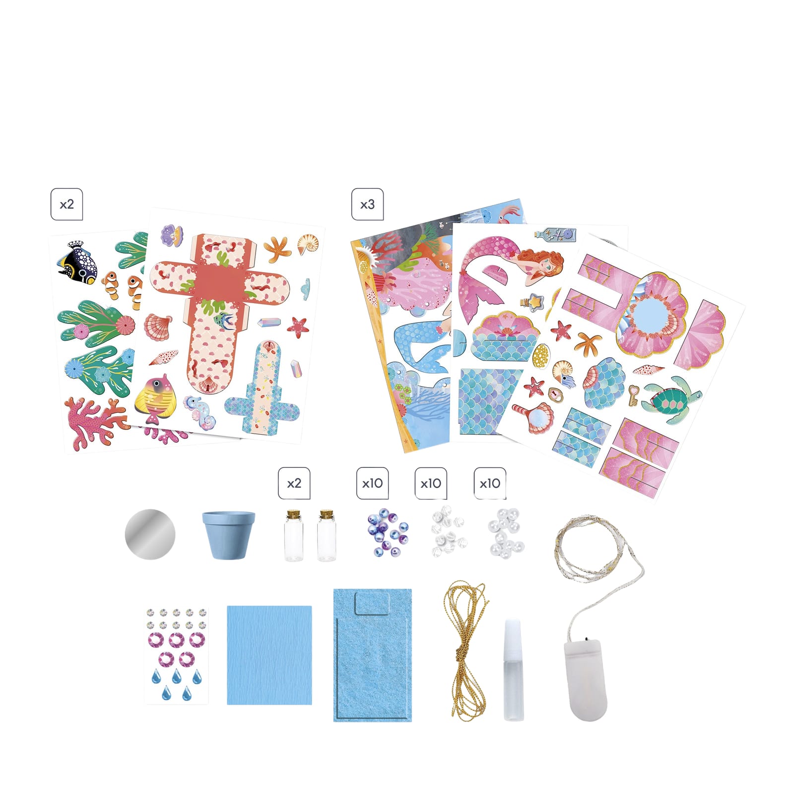 Mermaids Bedroom Craft Set - Magic Ocean