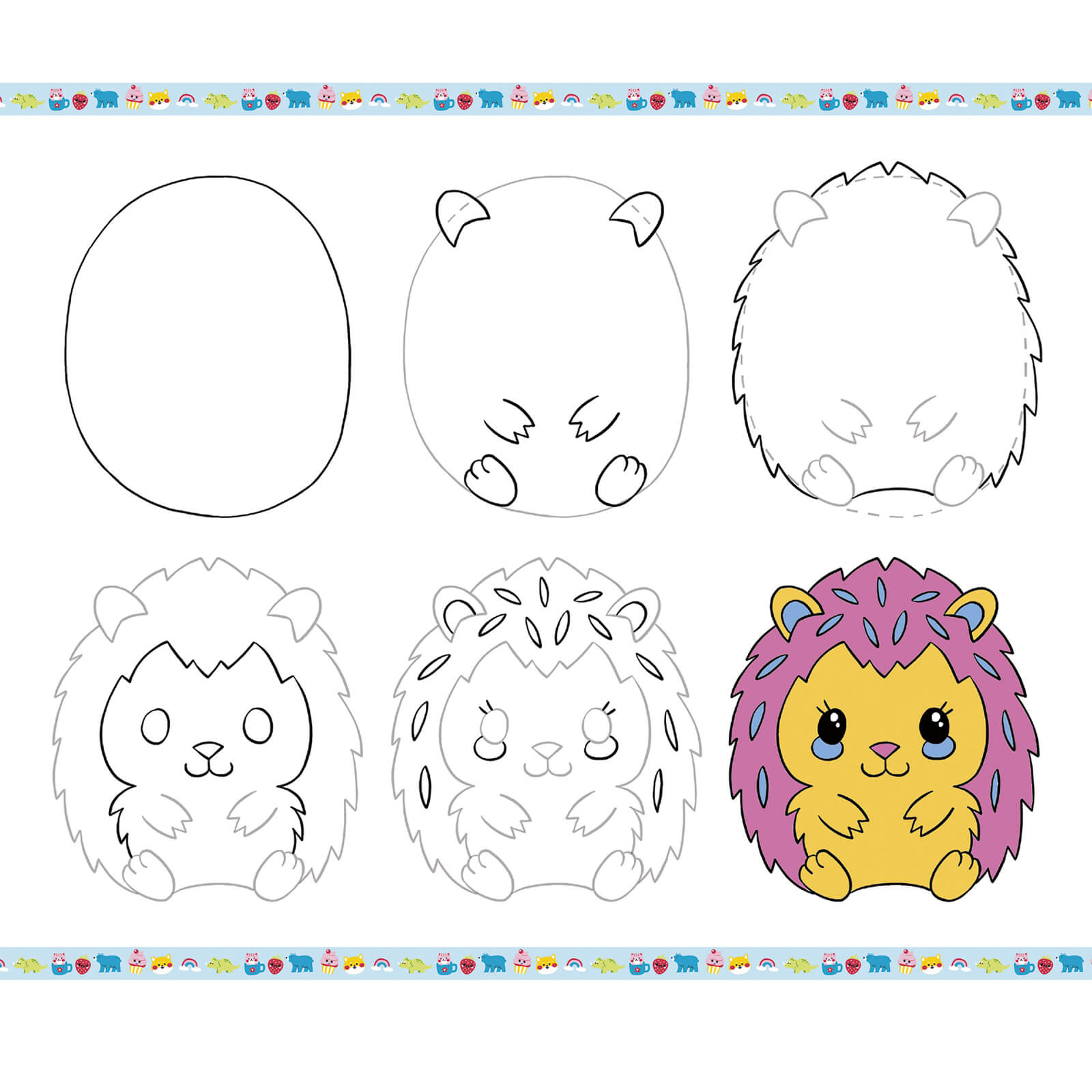 20 Drawings with Glitter Markers Pack