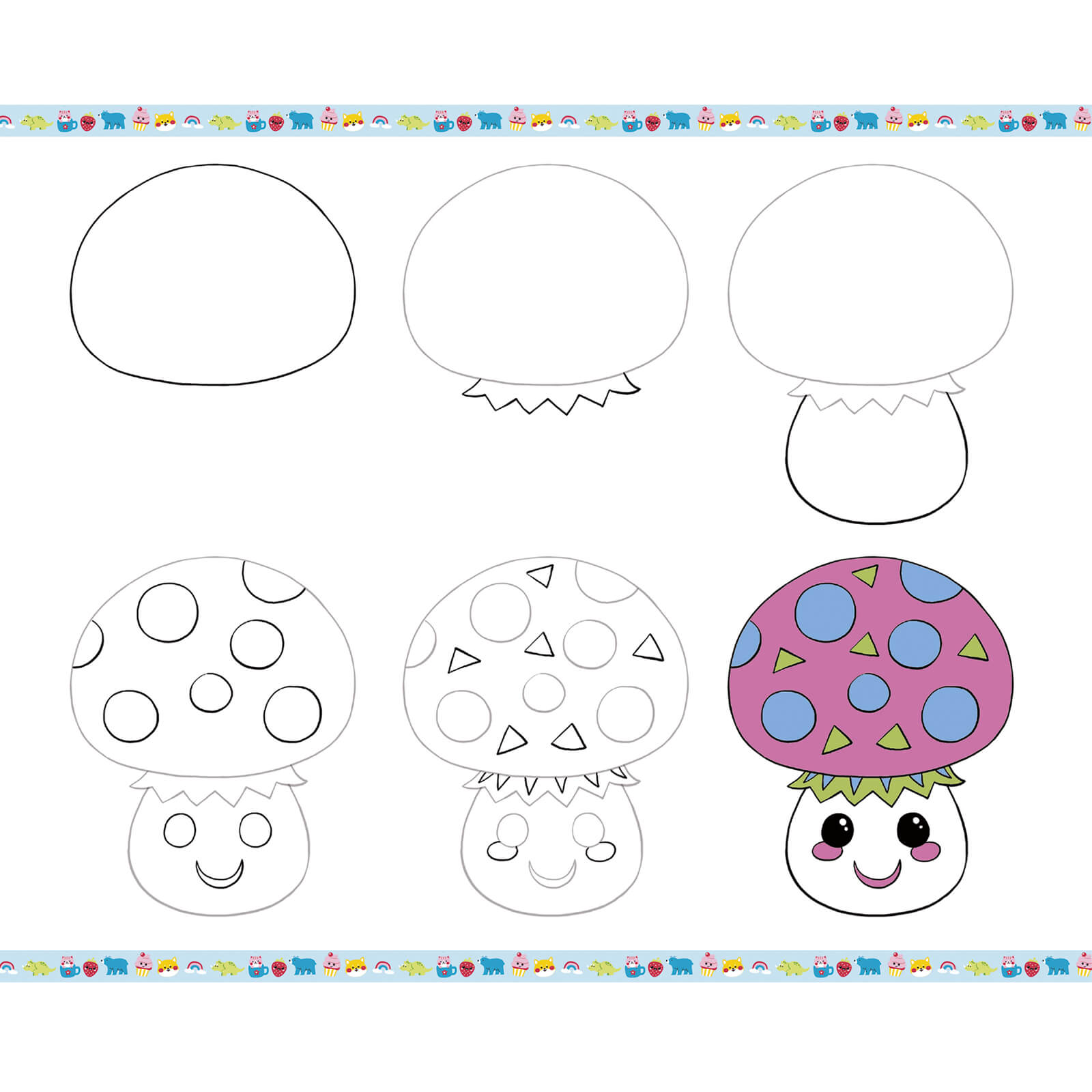 20 Drawings with Glitter Markers Pack