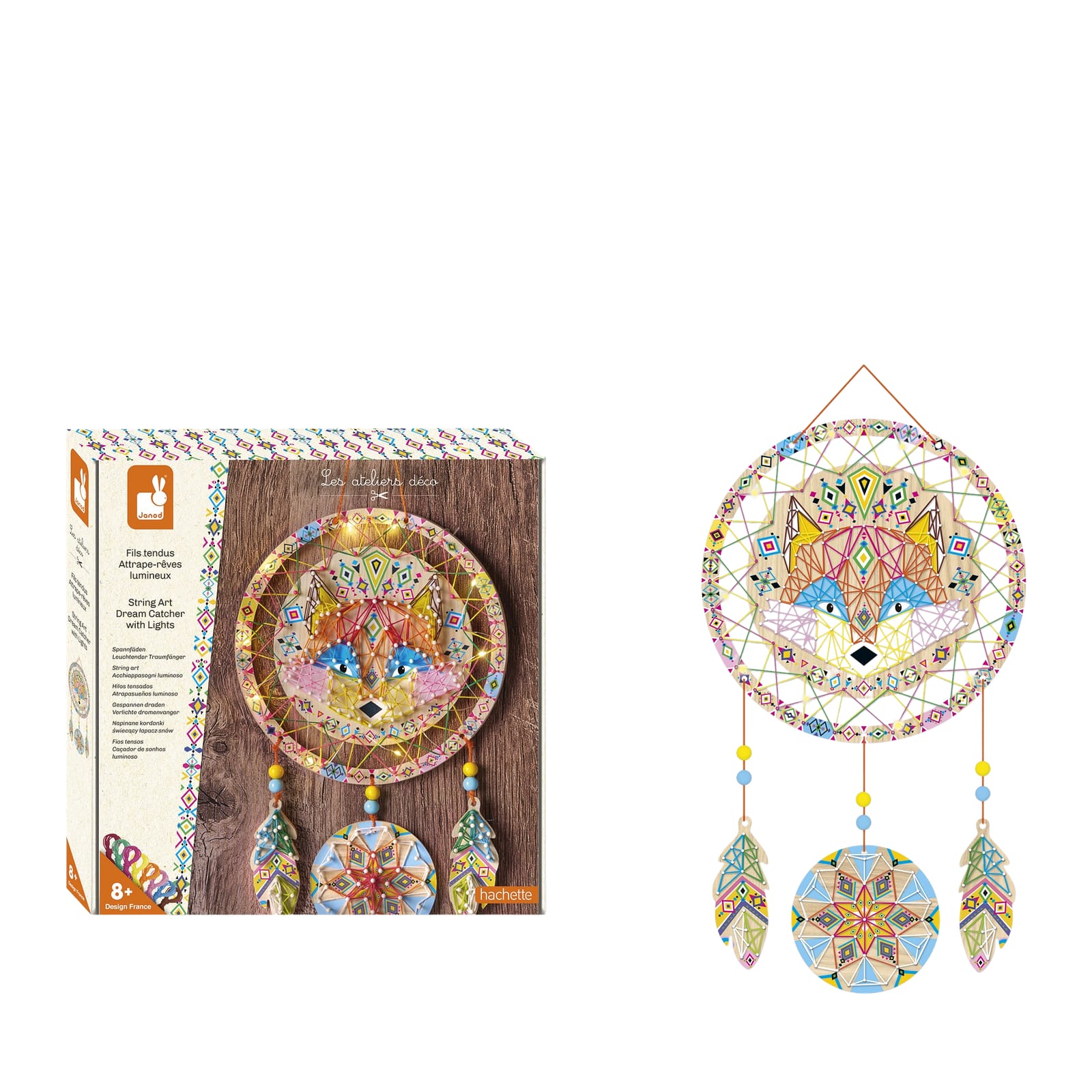 Dream Catcher Craft Set With Lights - Foxy