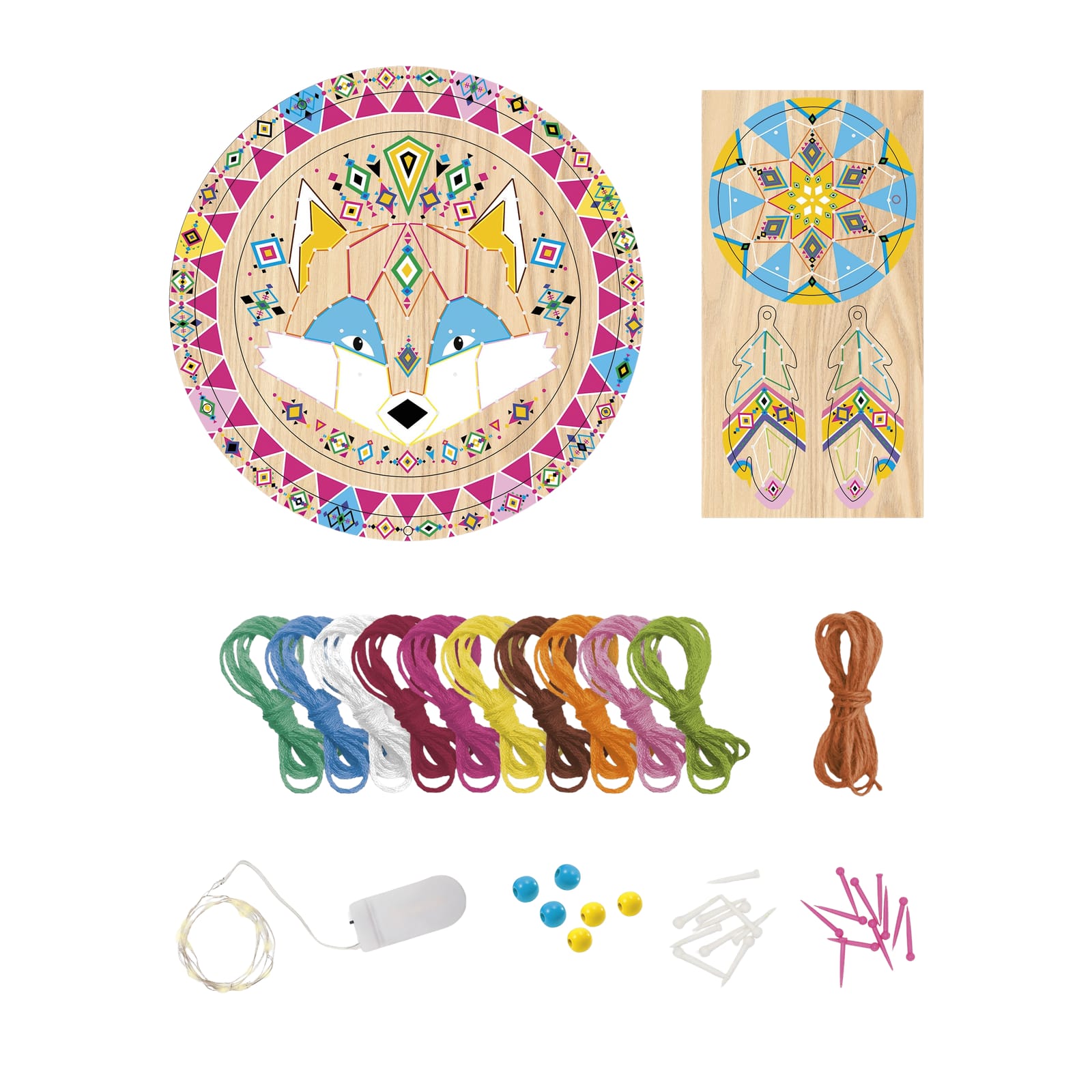 Dream Catcher Craft Set With Lights - Foxy