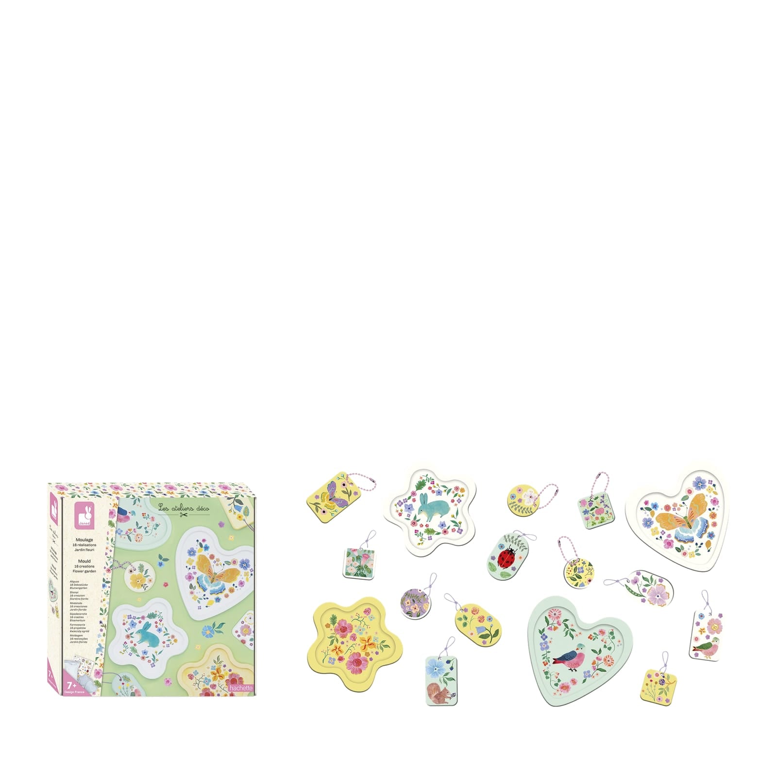 Moulding Craft Set 16 Creations - Flower Garden